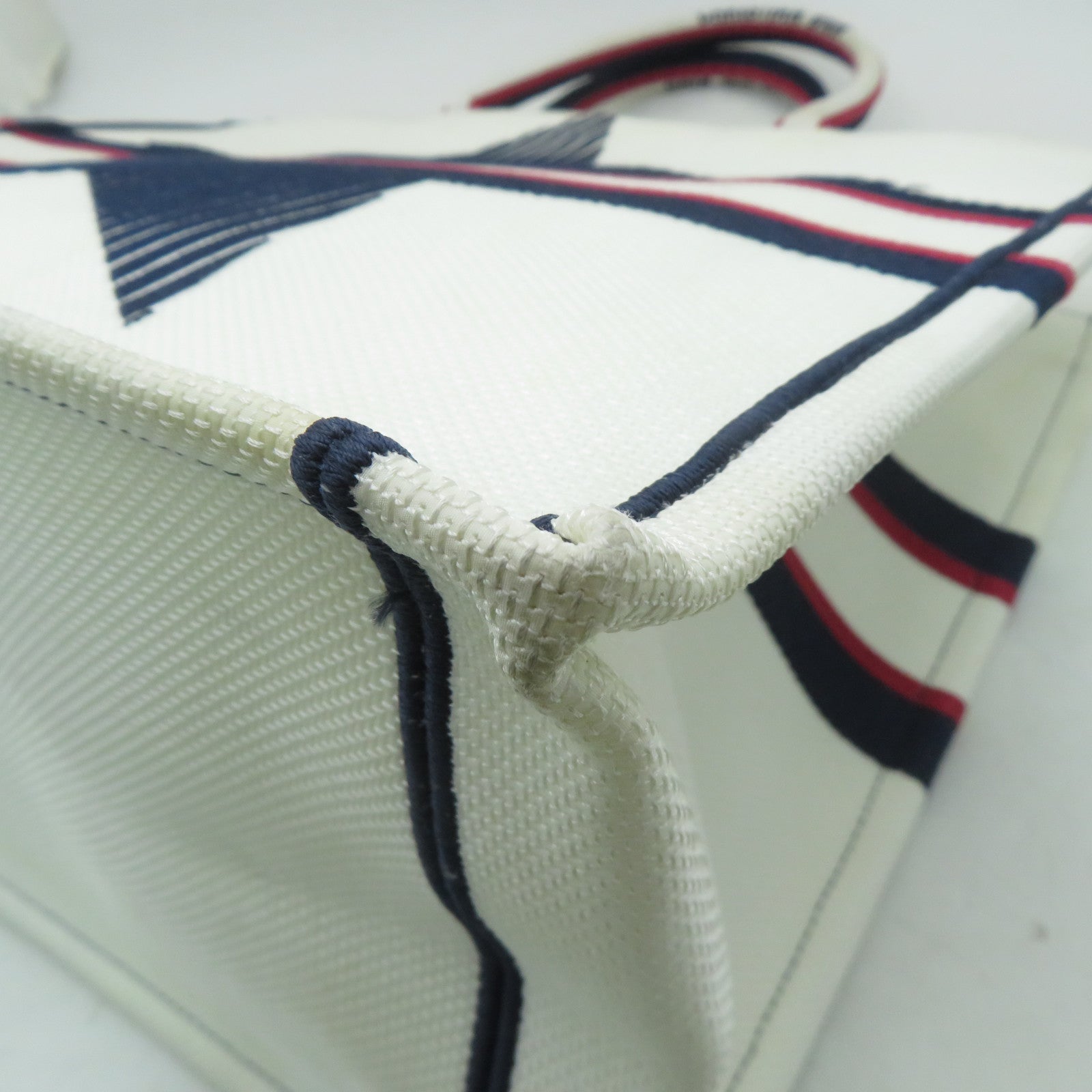 Dior 【激減優惠】帆布Book Tote Bag手挽袋藍色/白色