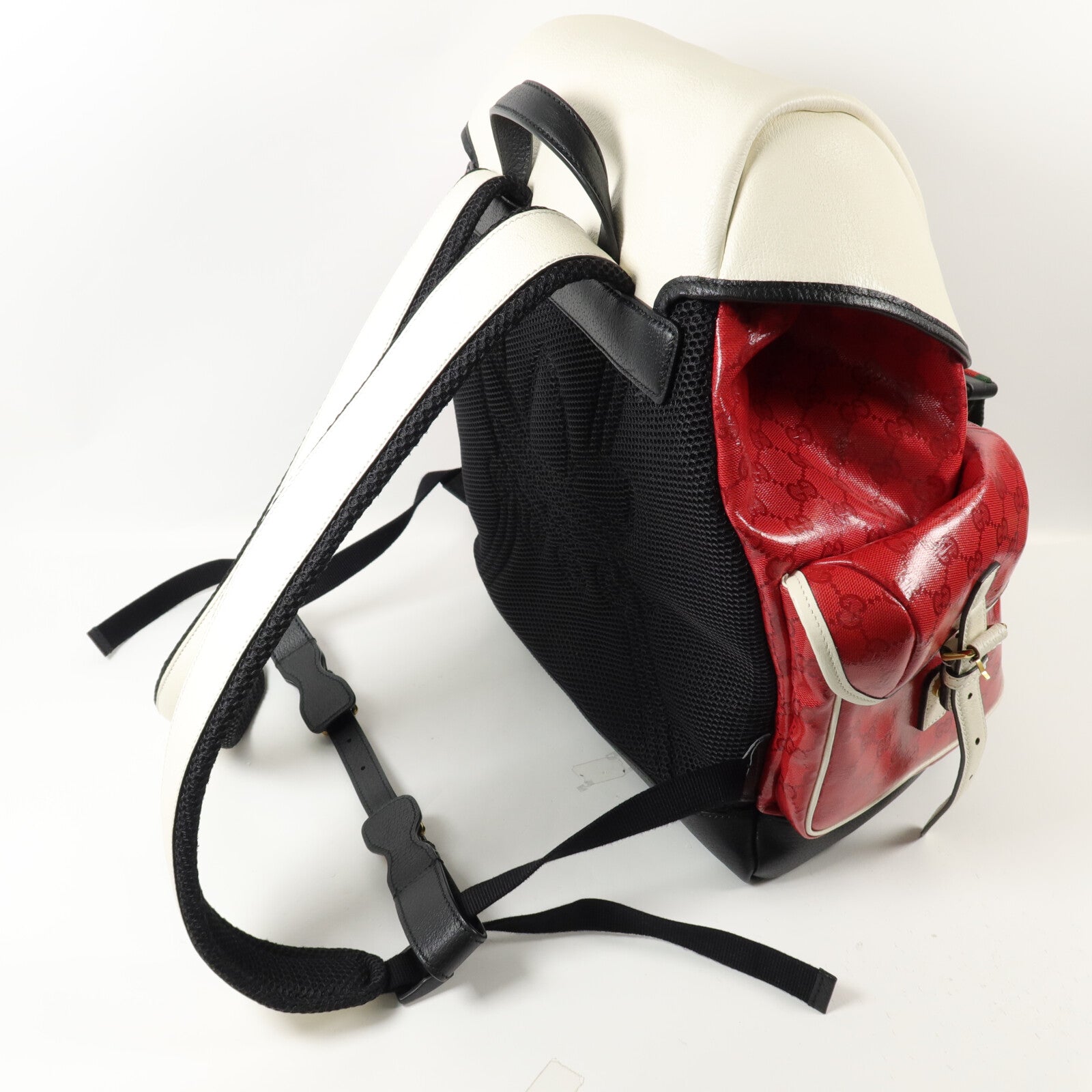 GUCCI 塗層帆布Gucci x Adidas Backpack背包