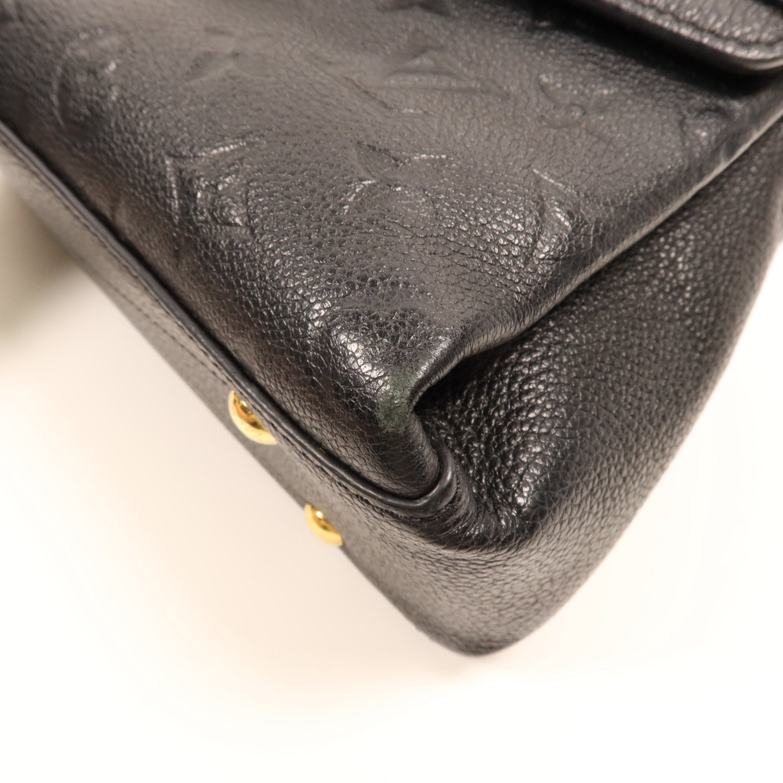 LOUIS VUITTON 【激減優惠】Monogram Empreinte Georges BB金扣手挽肩背兩用袋
