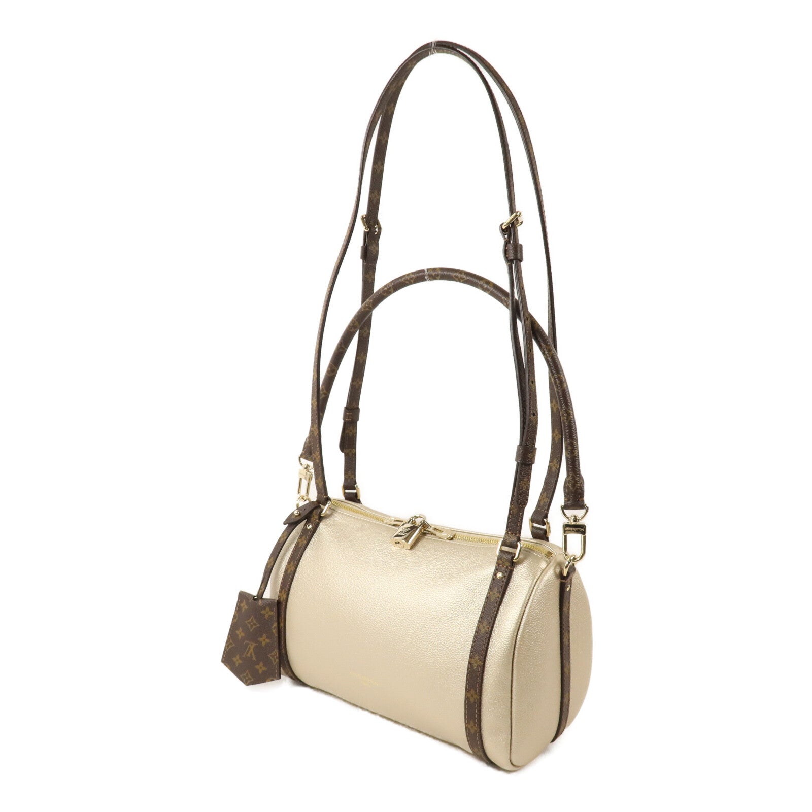 LOUIS VUITTON 牛皮皮革/Monogram Express PM手挽肩背兩用袋