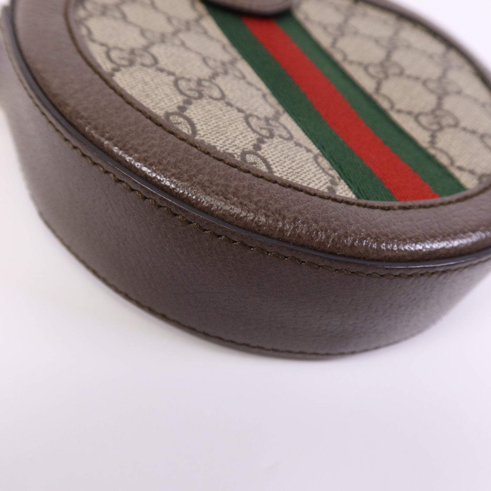 GUCCI 帆布Ophidia GG Mini金扣鏈帶肩背袋