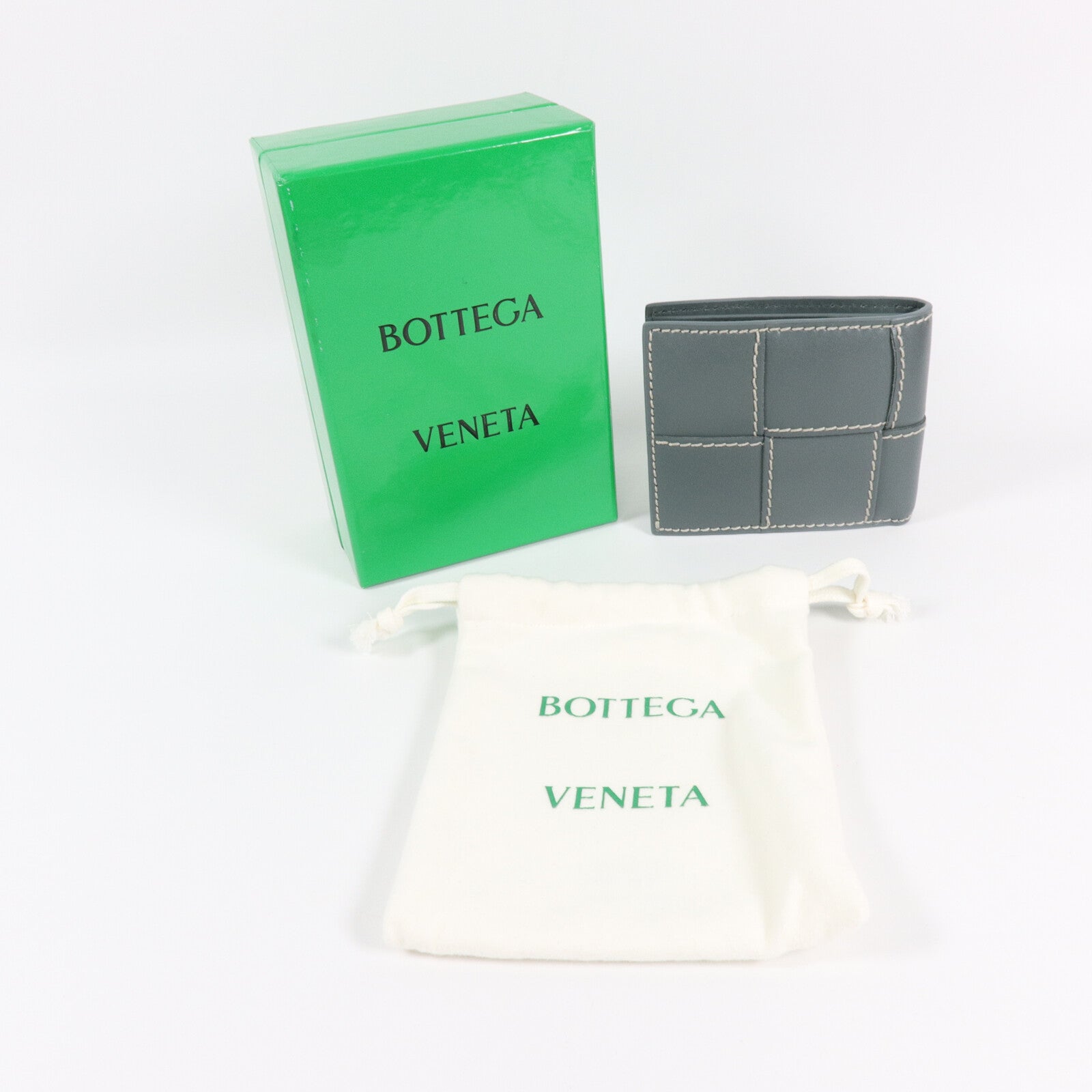 BOTTEGA VENETA 牛皮皮革Cassette Bi-Fold Wallet錢包