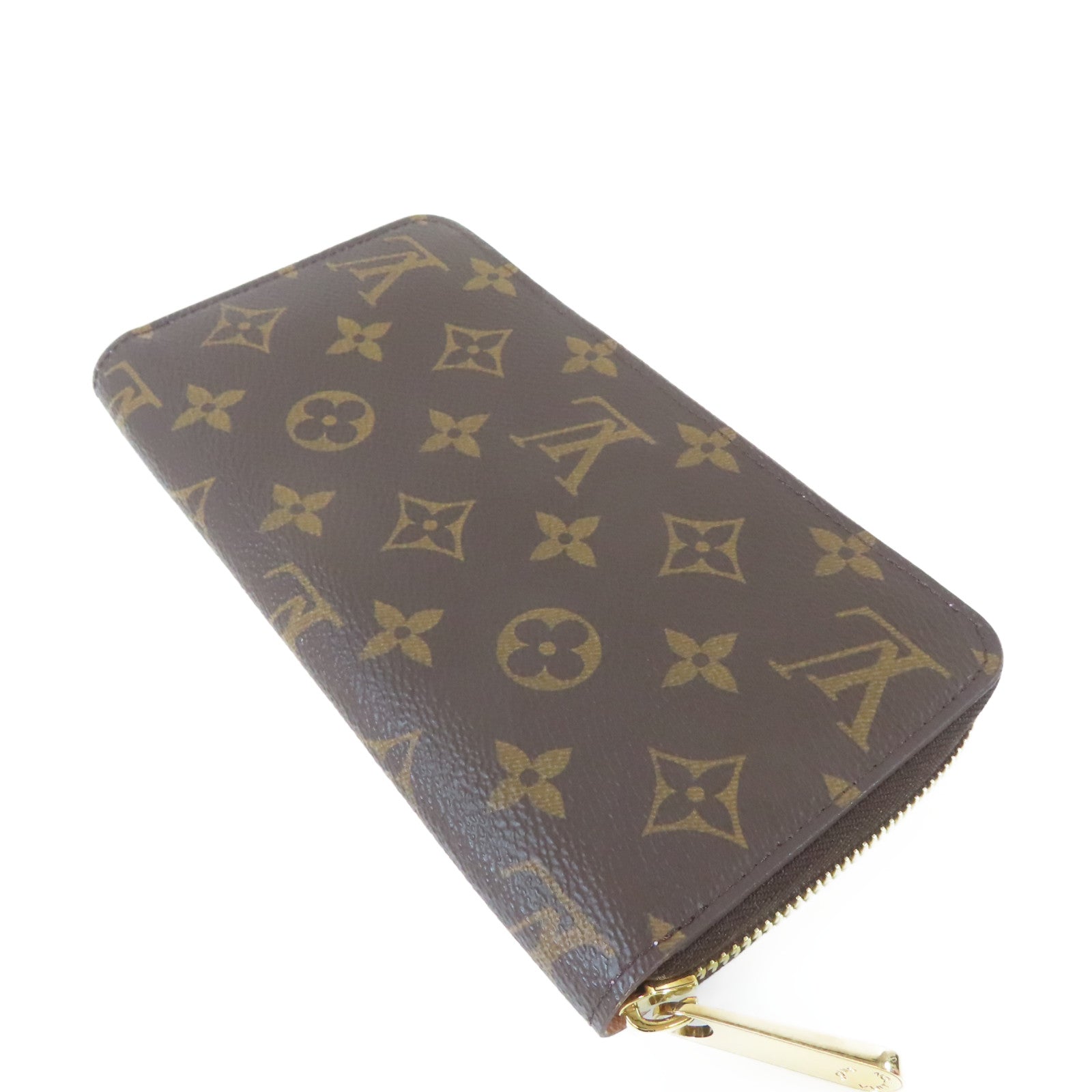 LOUIS VUITTON 【激減優惠】Monogram Zipper Long Wallet錢包啡色