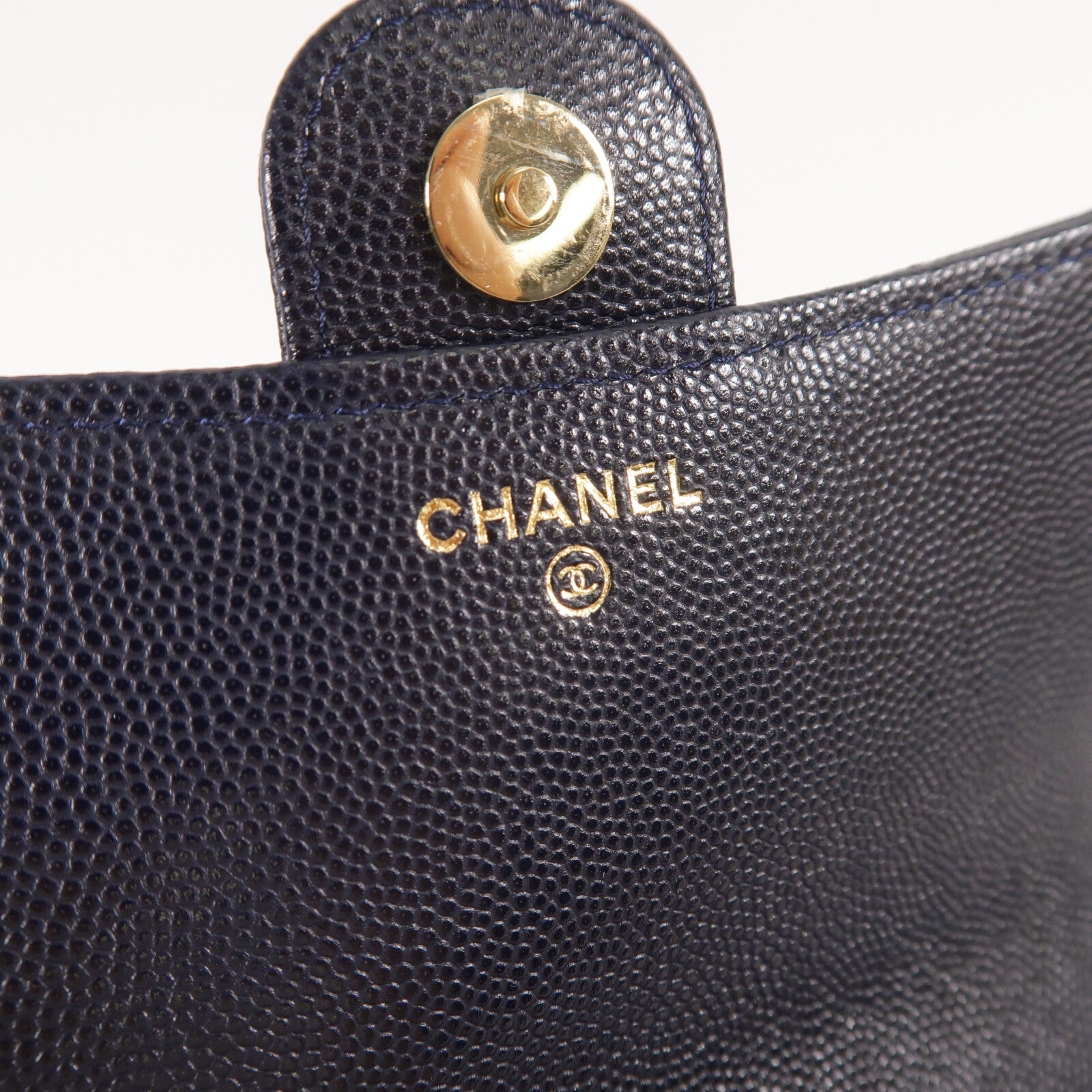 CHANEL 牛皮皮革Phone Bag鏈帶肩背袋