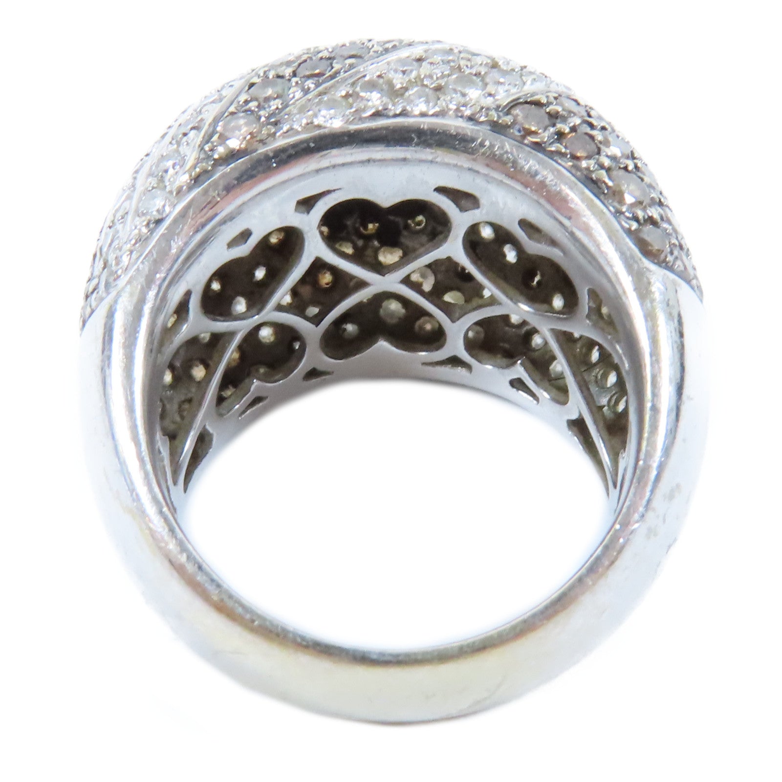 JEWELRY 18K白金Ring鑽石戒指US#6.75