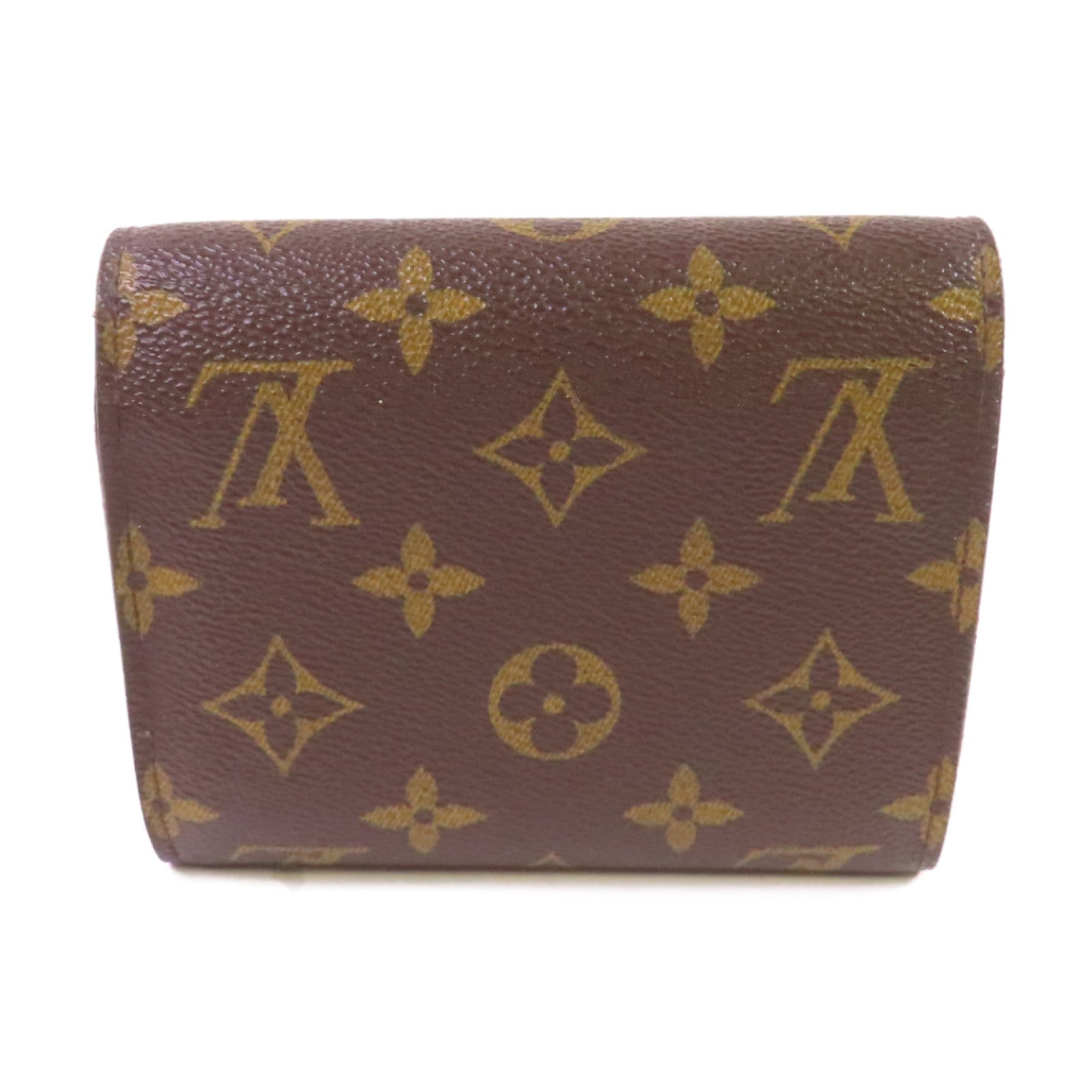 LOUIS VUITTON Monogram Joey Short Wallet金扣短錢包啡色