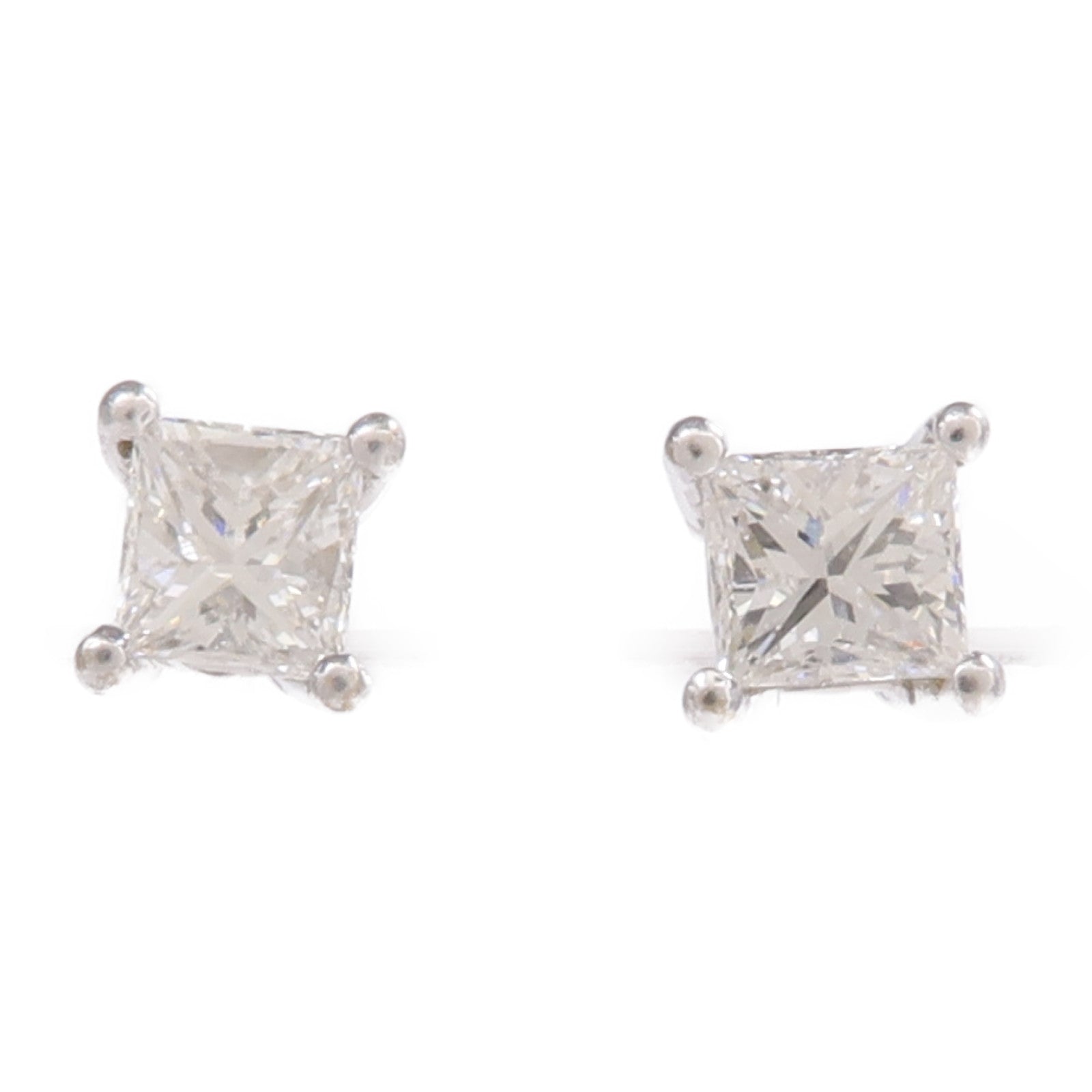JEWELRY 18K白金Earrings鑽石耳環