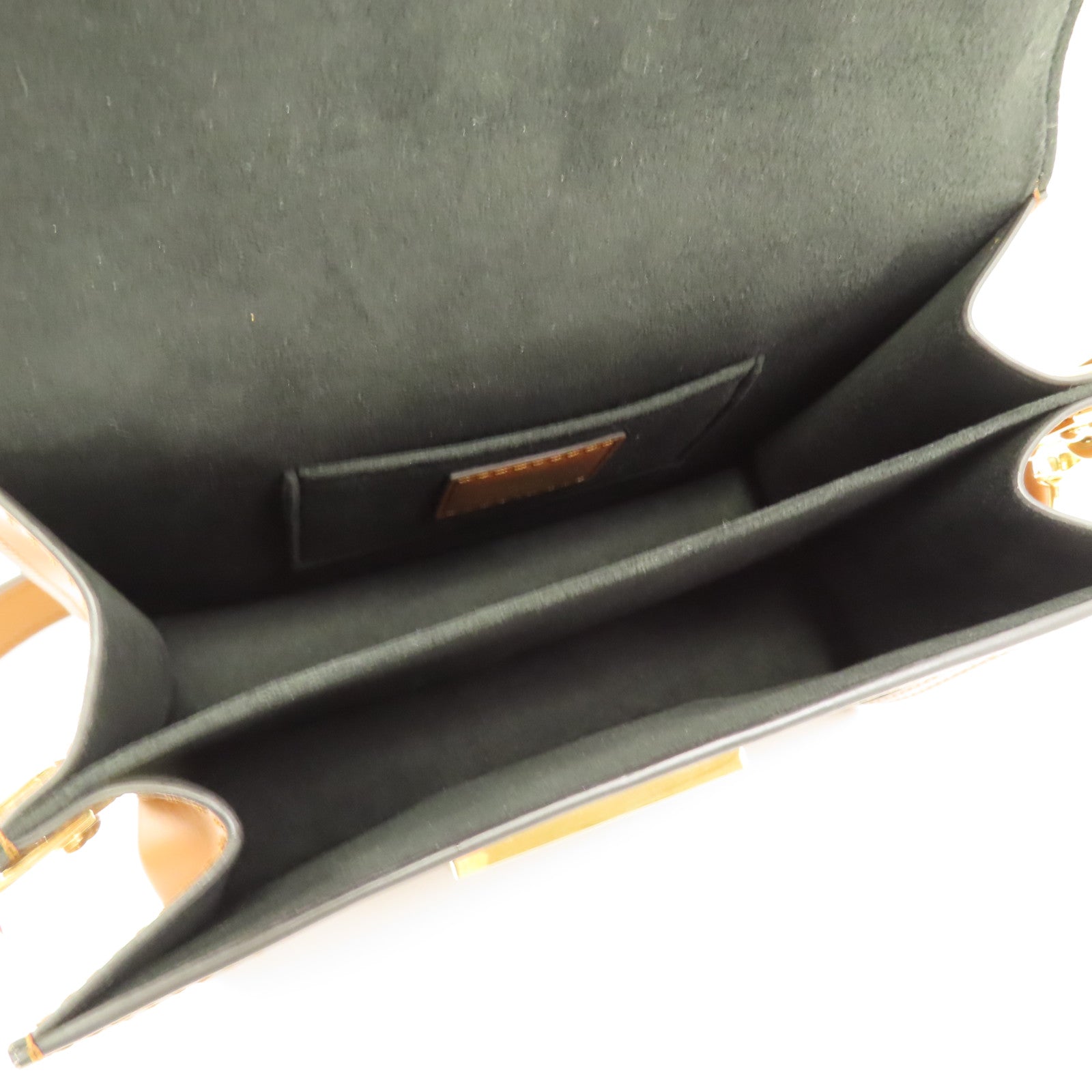 LOUIS VUITTON Monogrqam Reverse Mini Dauphine肩背袋棕色