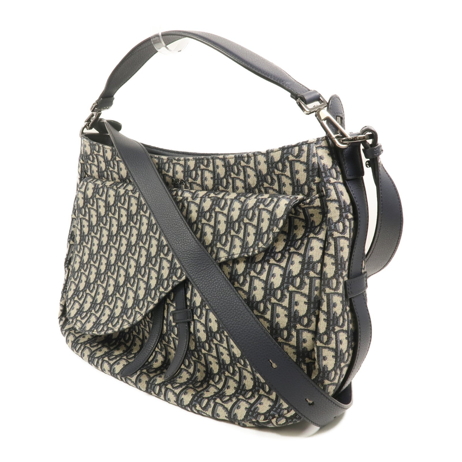 Dior 帆布Saddle Messenger Bag肩背袋