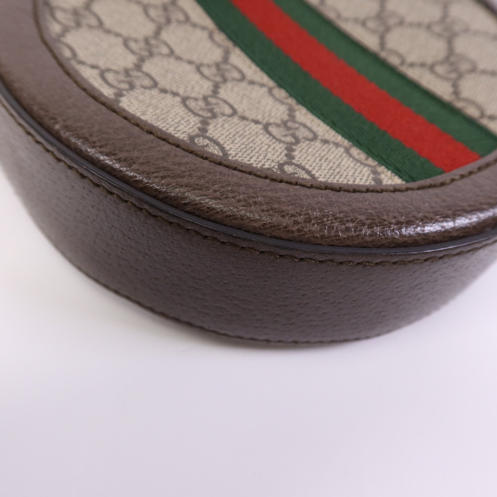 GUCCI 帆布Ophidia GG Mini金扣鏈帶肩背袋