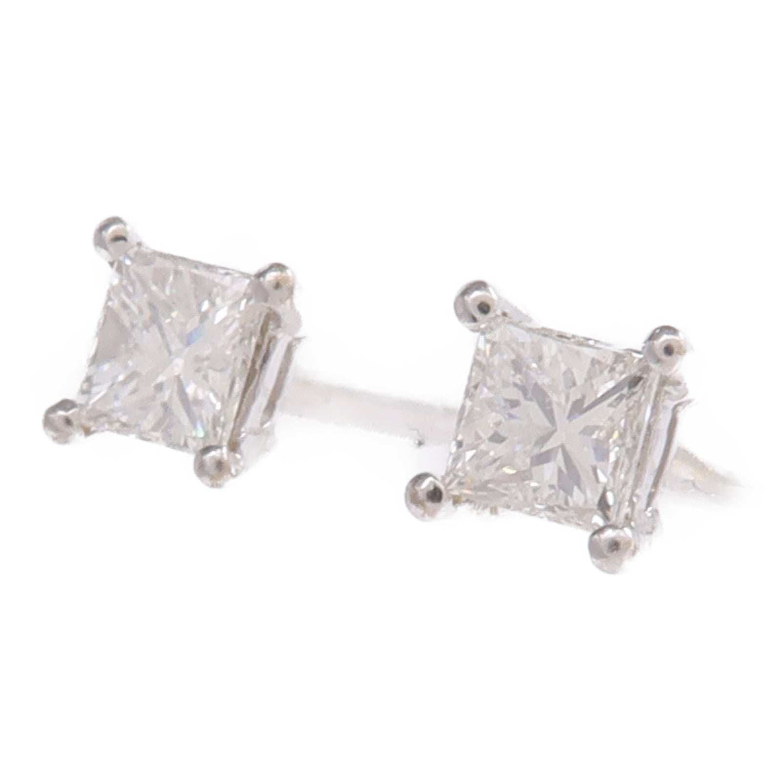 JEWELRY 18K白金Earrings鑽石耳環