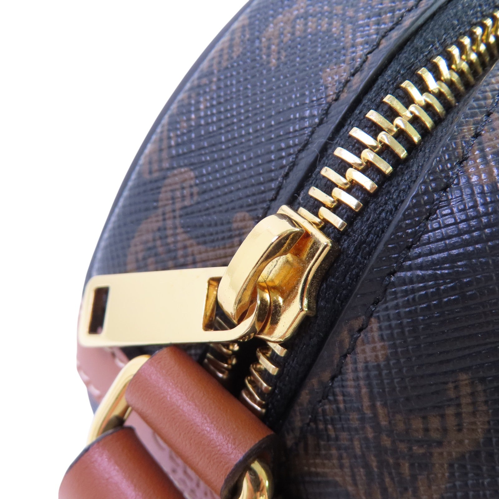 CELINE Triomphe帆布Triomphe Oval Shoulder Bag金扣肩背袋