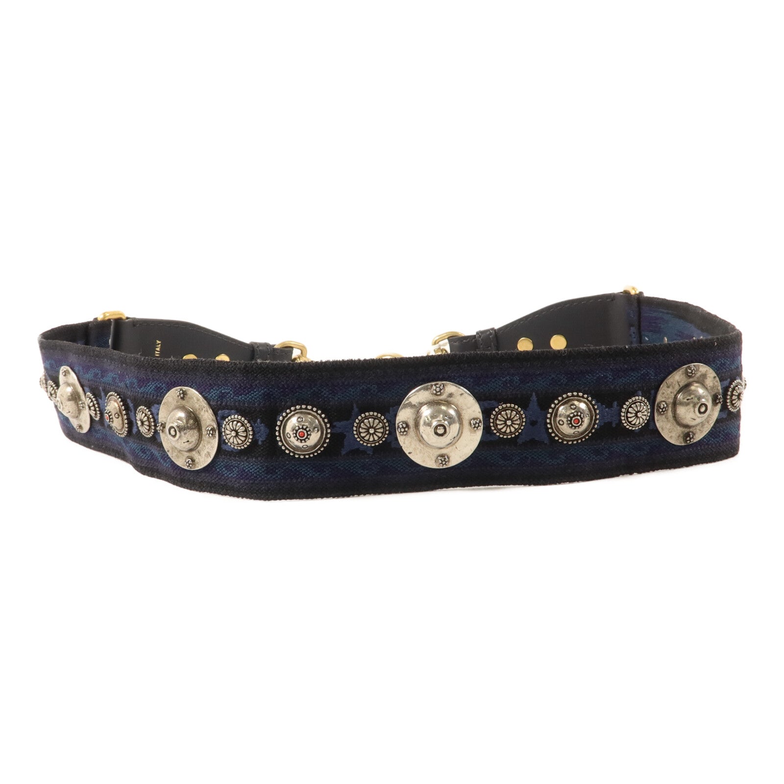 Dior 帆布Studded Shoulder Strap肩帶