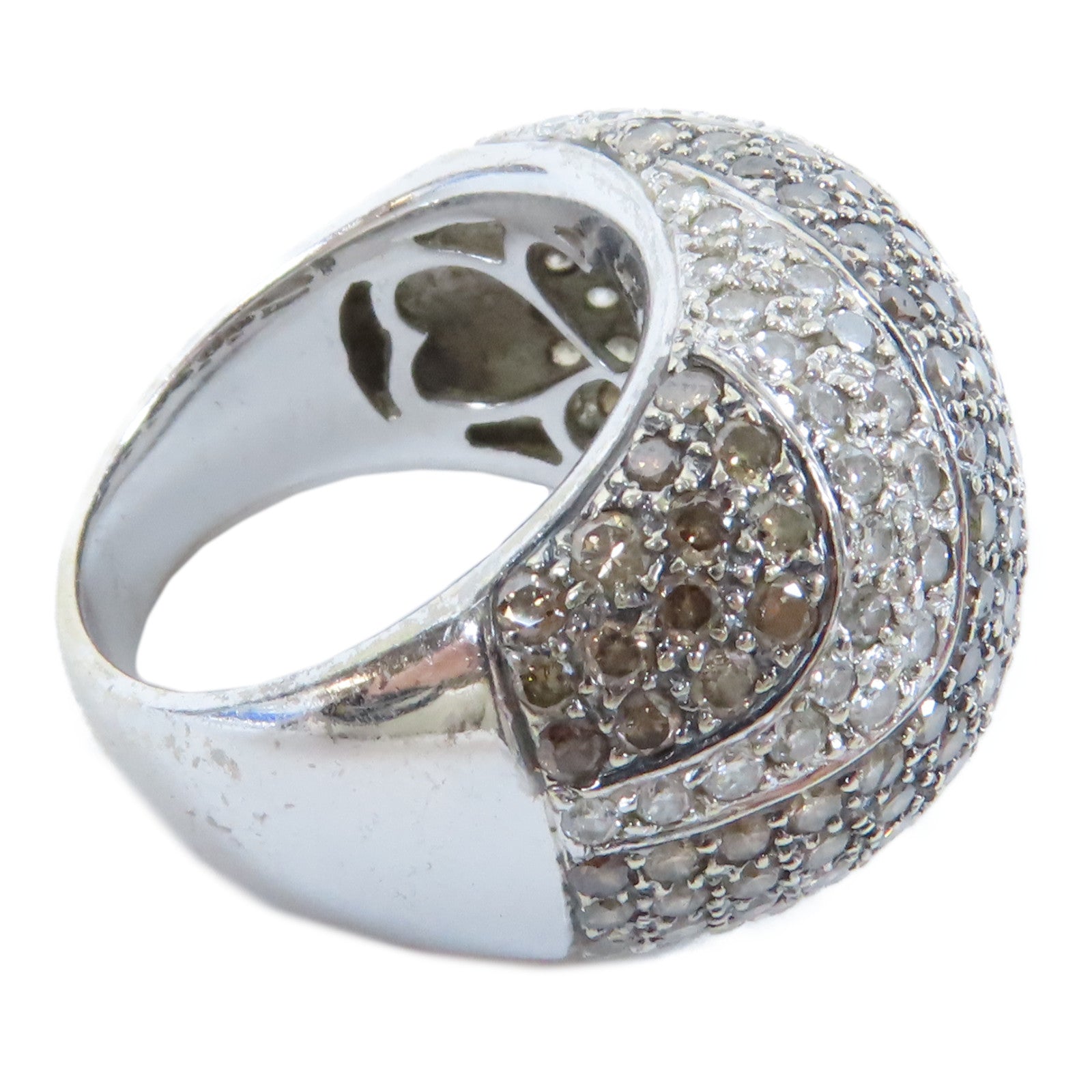 JEWELRY 18K白金Ring鑽石戒指US#6.75