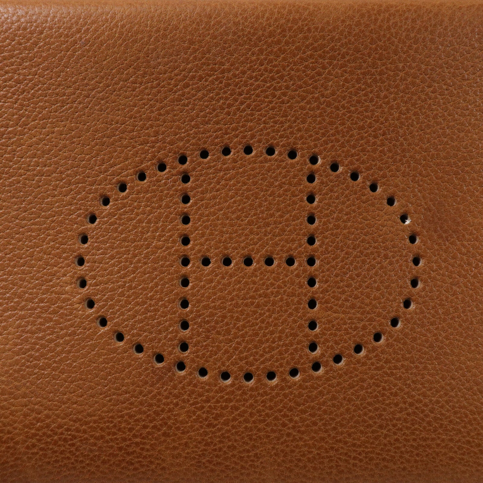 HERMES Barenia皮革Videpohes肩背袋Fauve