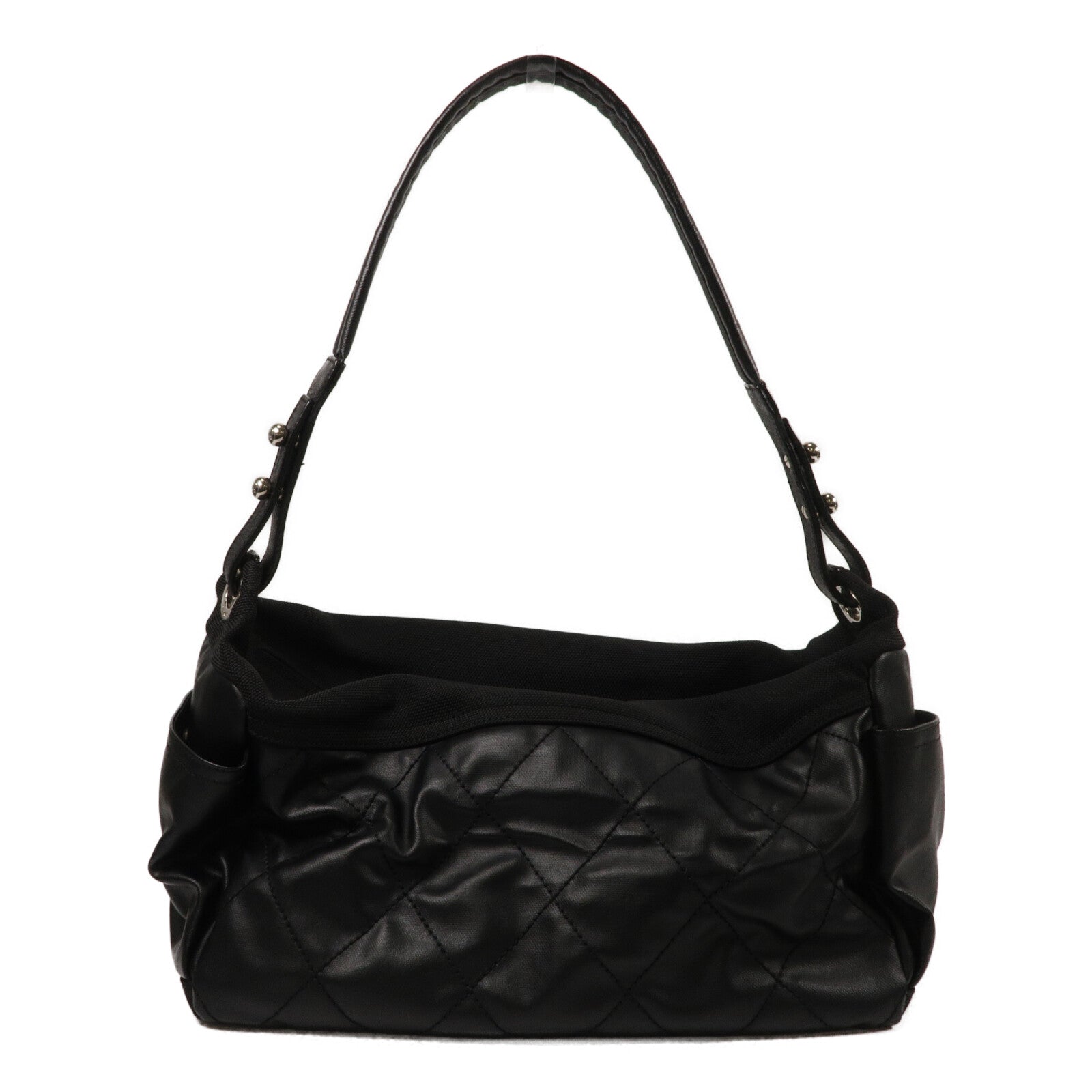 CHANEL 帆布Paris Biarritz Shoulder Bag肩背袋