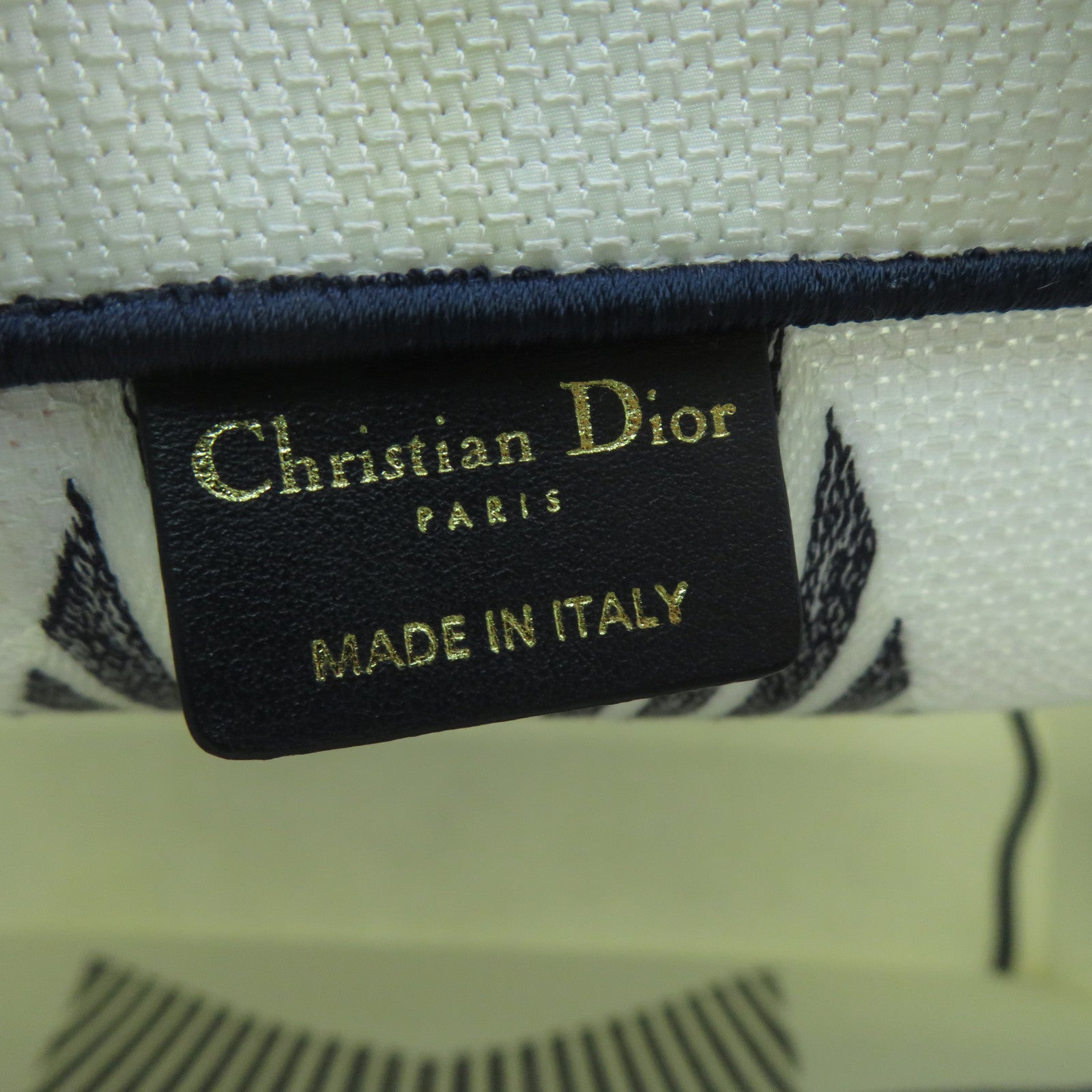 Dior 【激減優惠】帆布Book Tote Bag手挽袋藍色/白色