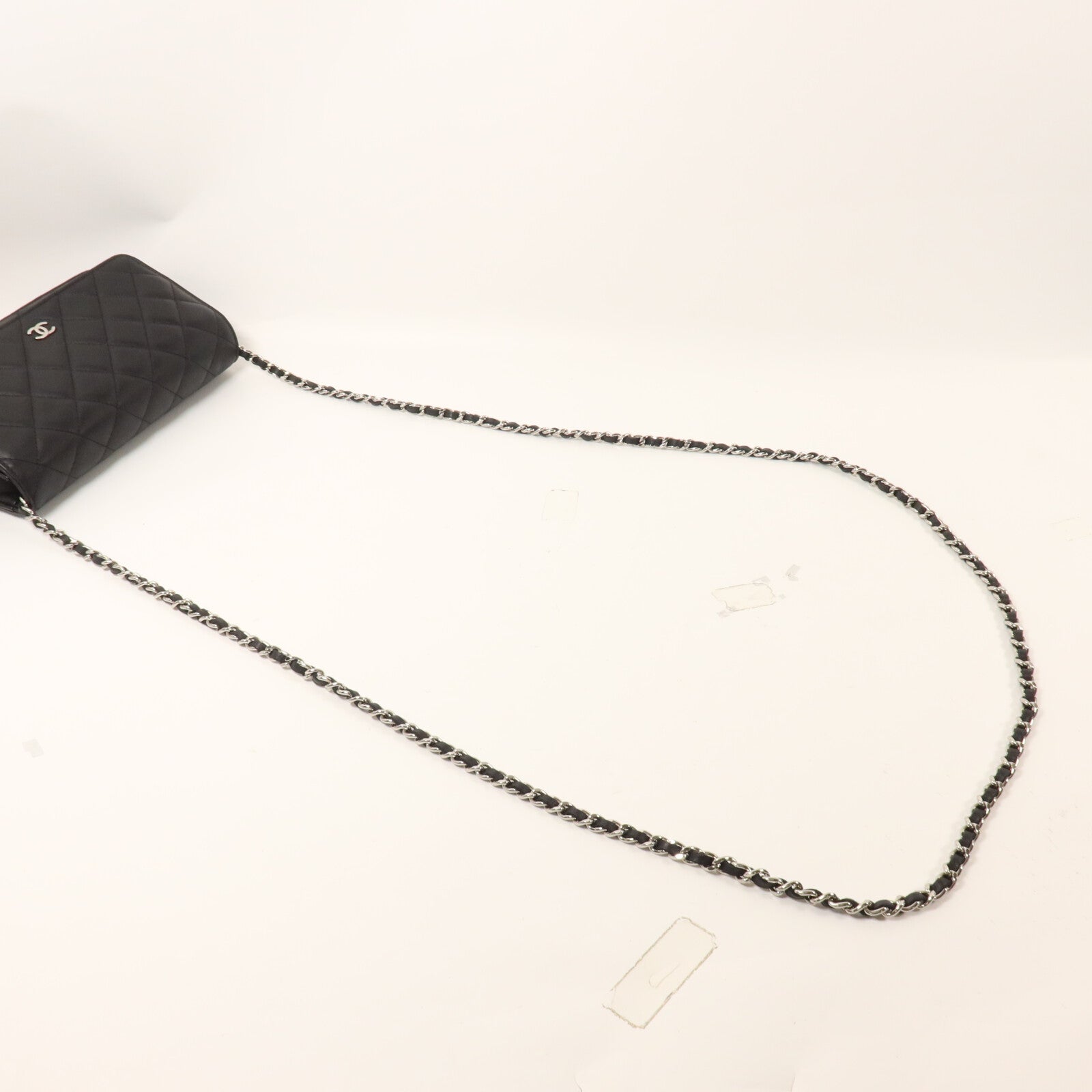 CHANEL 羊皮皮革Wallet On Chain鏈帶肩背袋