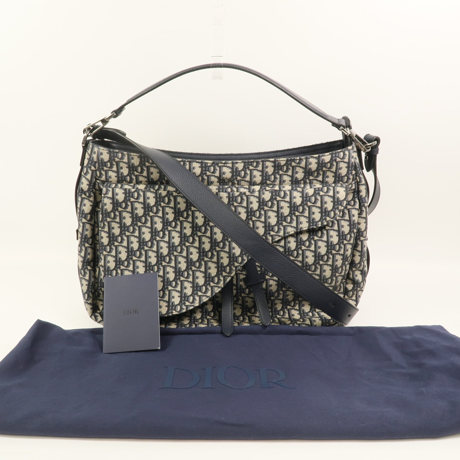 Dior 帆布Saddle Messenger Bag肩背袋