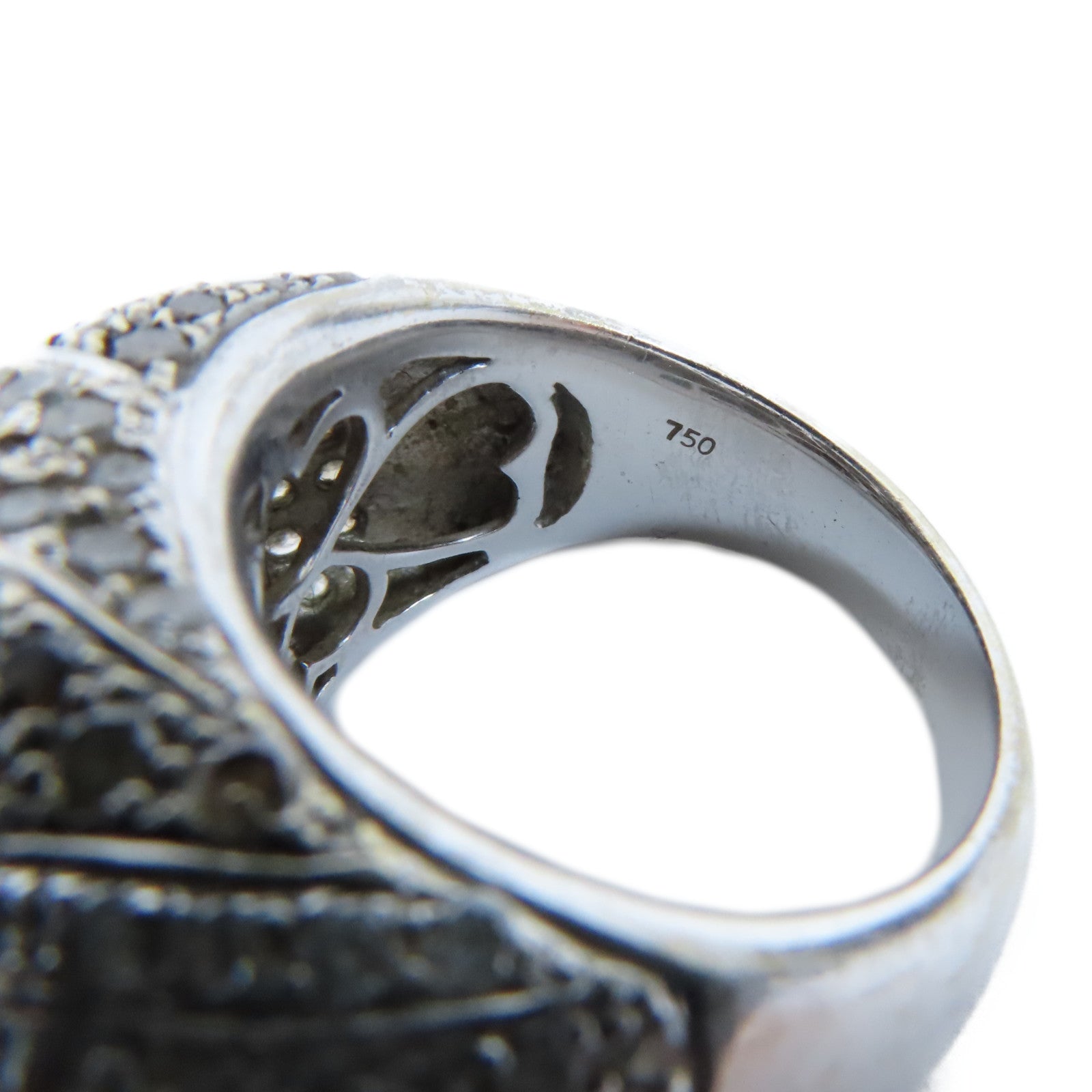 JEWELRY 18K白金Ring鑽石戒指US#6.75
