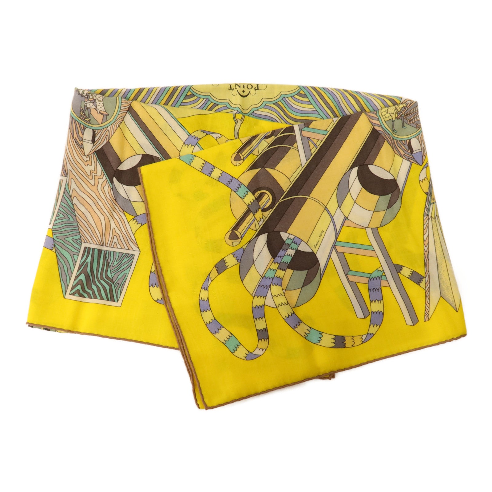 HERMES 羊絨/絲質Scarf圍巾