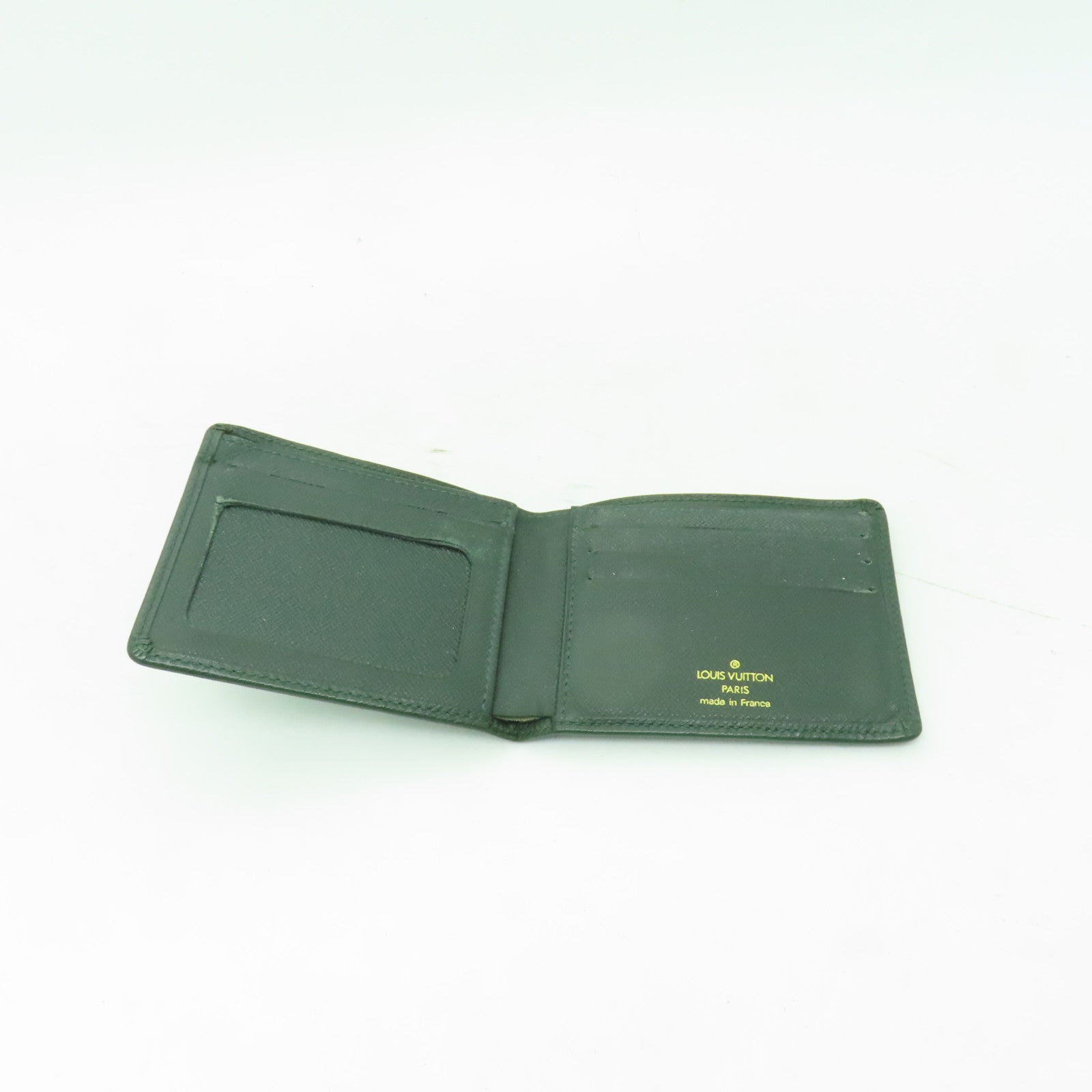 LOUIS VUITTON 【激減優惠】Taiga Portovier Cult Wallet錢包綠色
