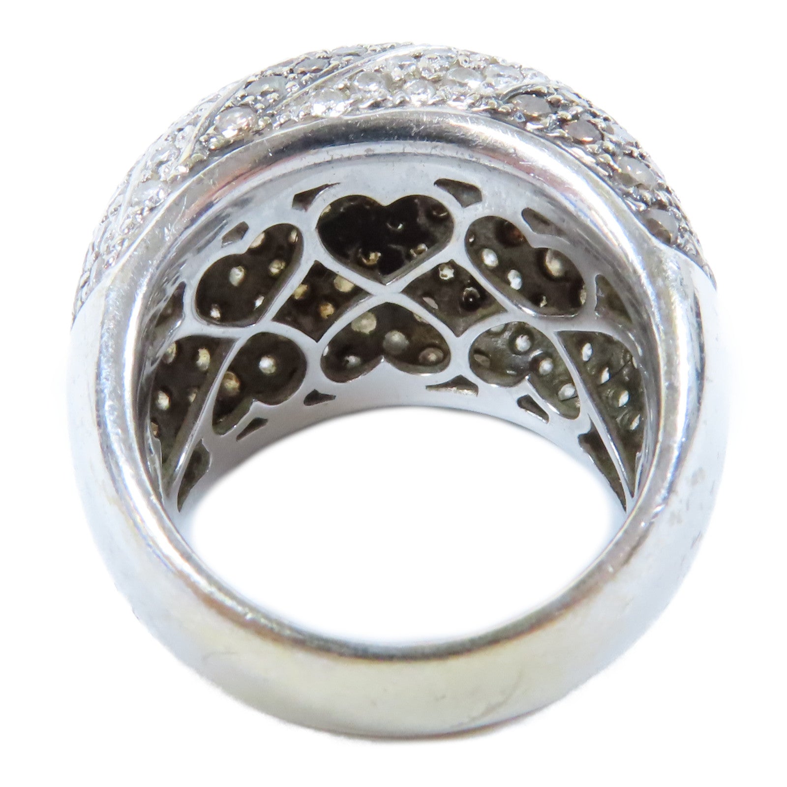 JEWELRY 18K白金Ring鑽石戒指US#6.75
