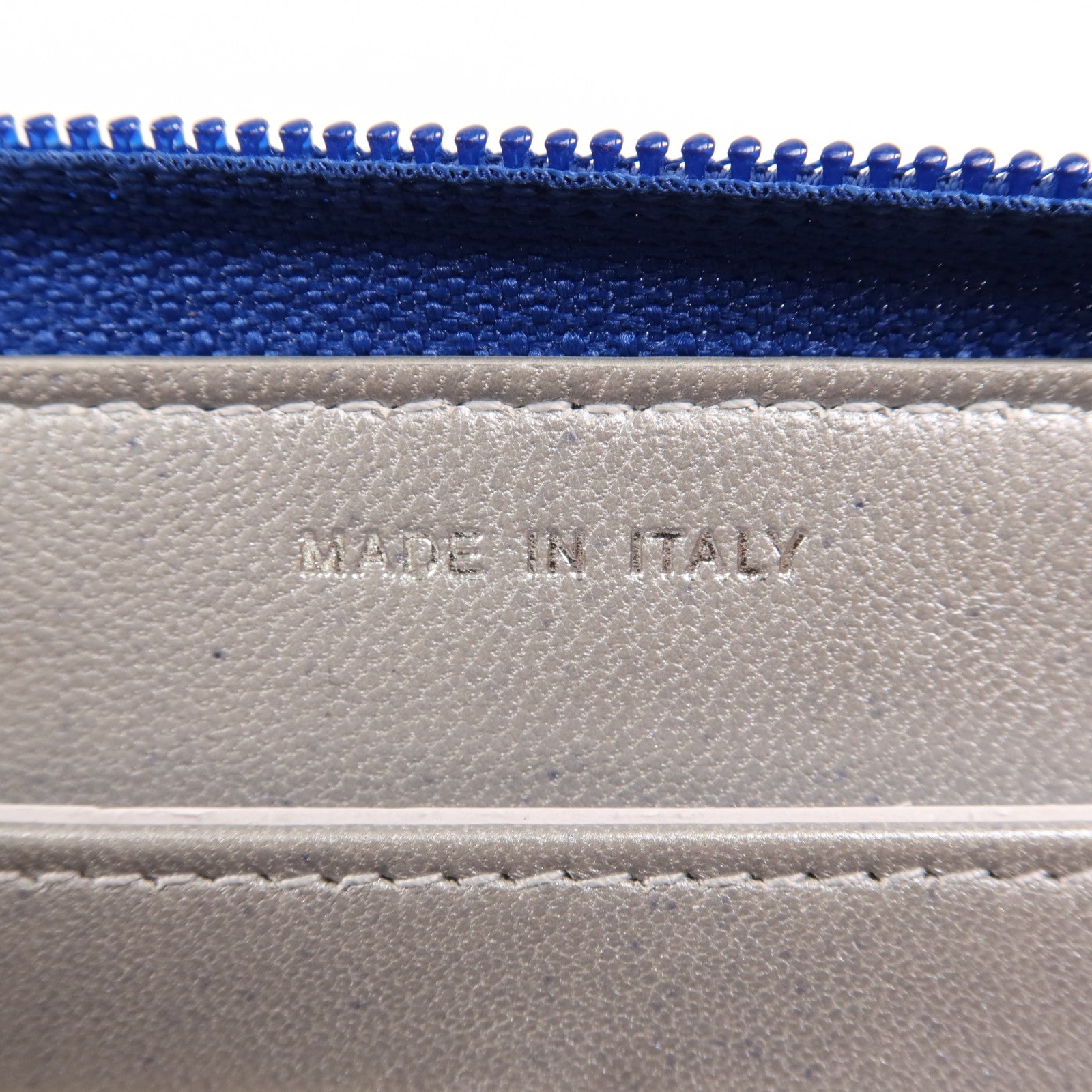 CHANEL 羊皮皮革Long Wallet銀扣長錢包