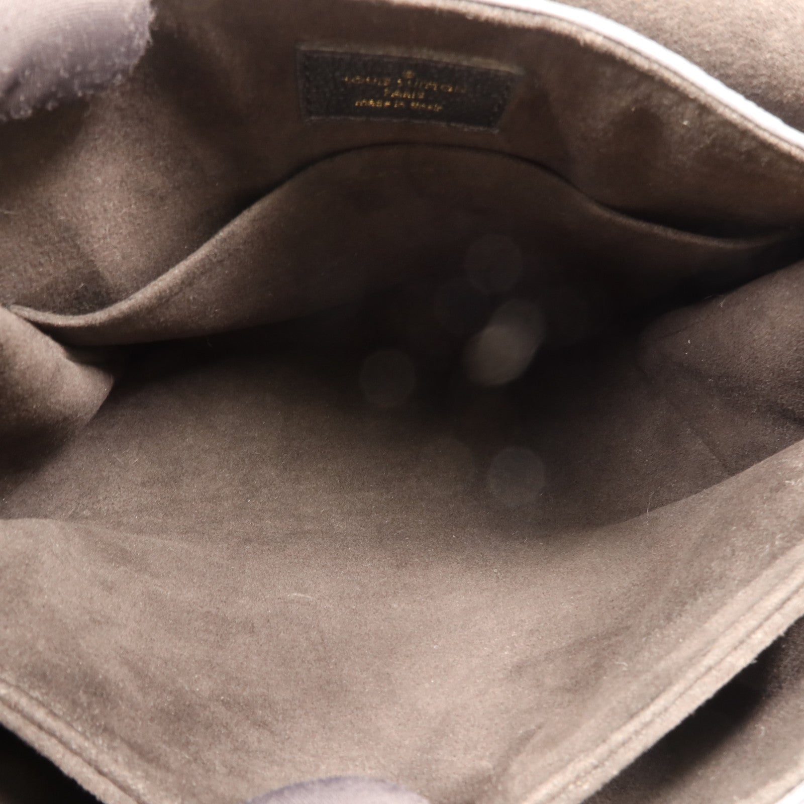 LOUIS VUITTON Monogram Empreinte Georges BB金扣手挽肩背兩用袋