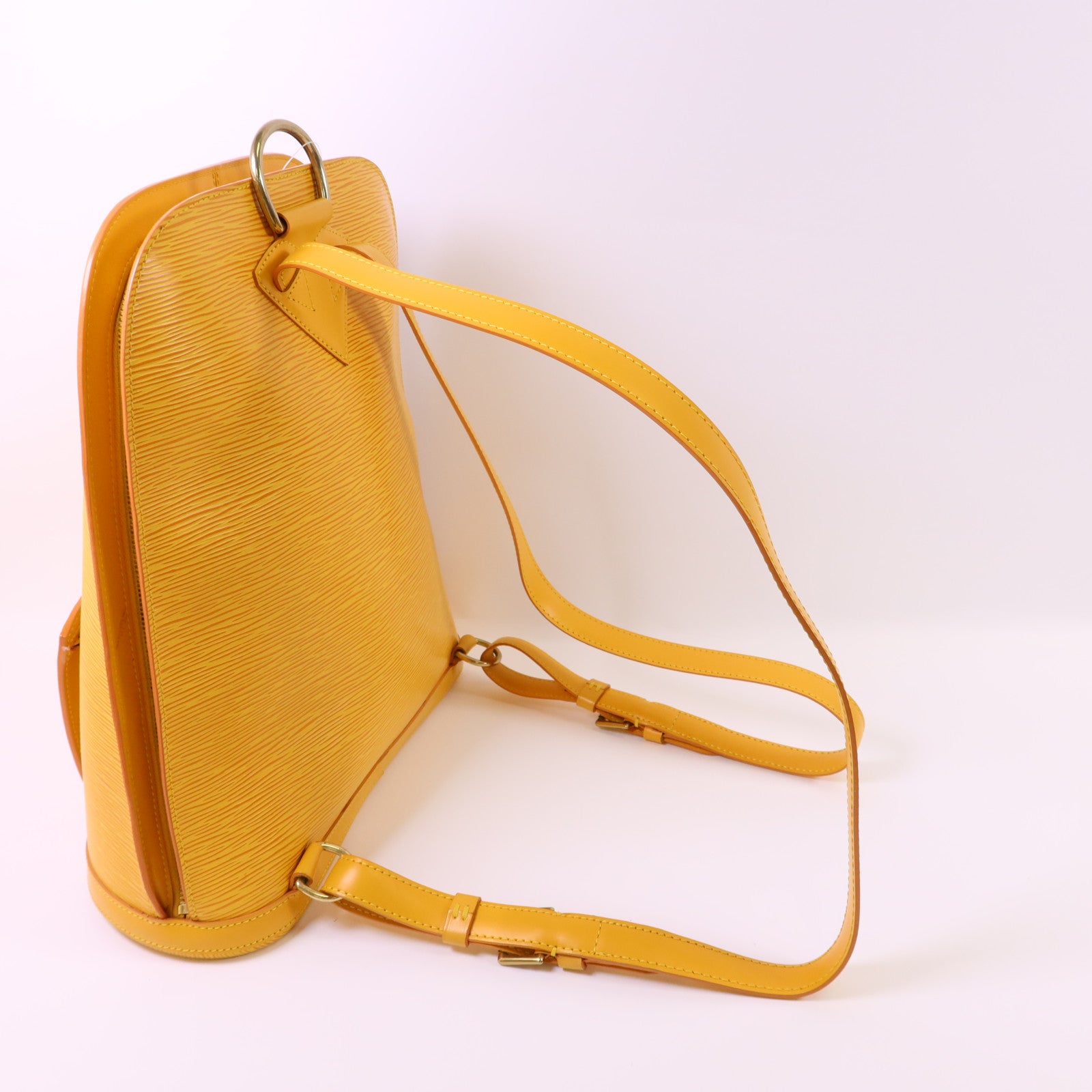 LOUIS VUITTON Epi Gobelins Backpack金扣背包