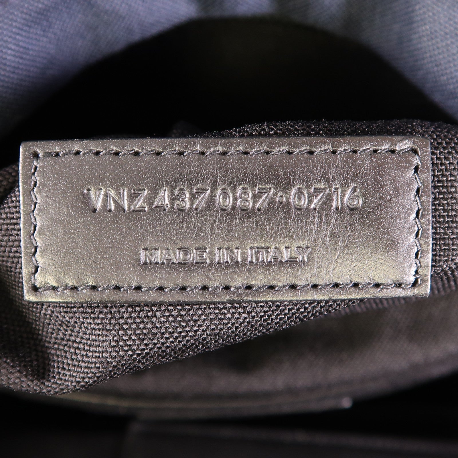 SAINT LAURENT 帆布Backpack銀扣背包