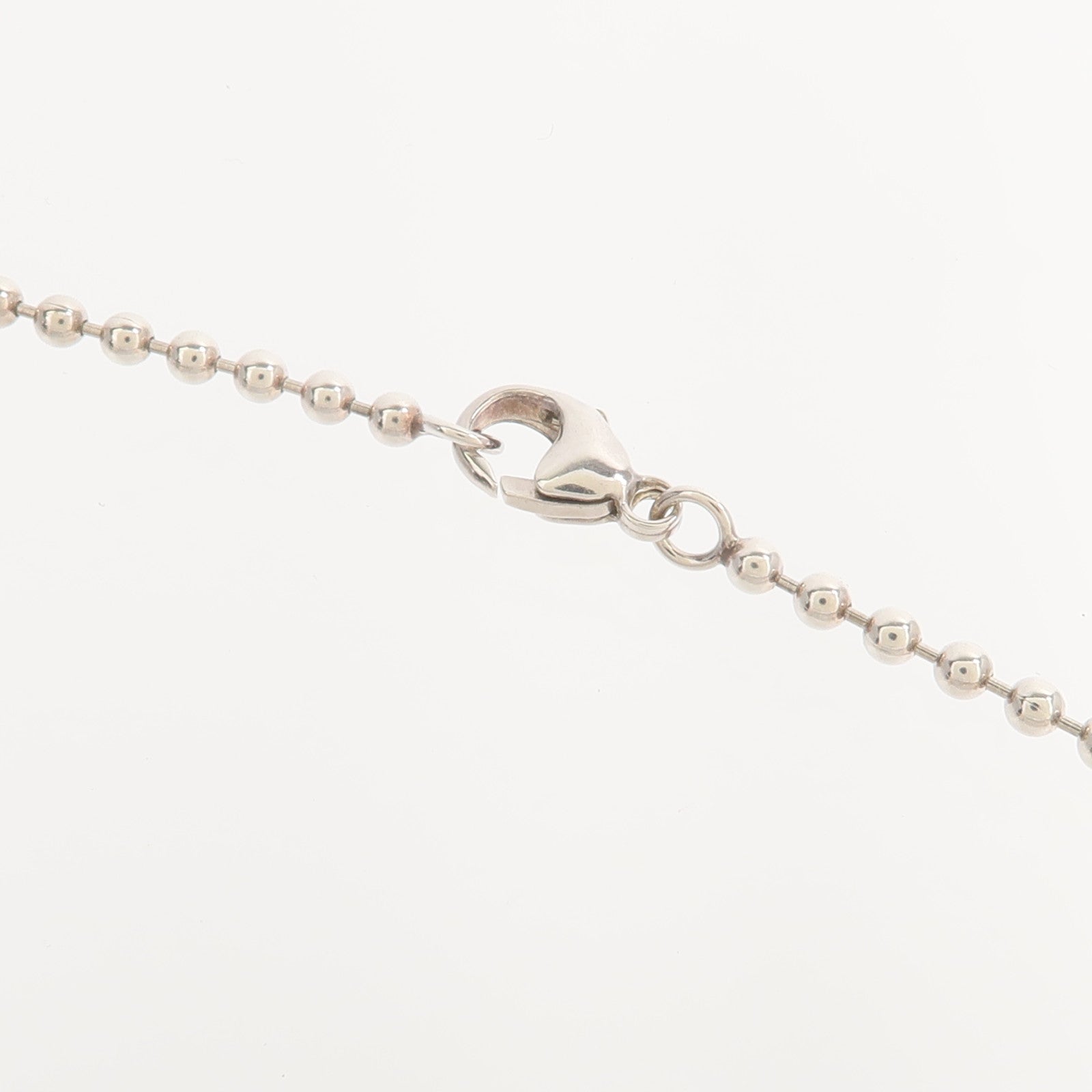 TIFFANY＆CO 925純銀Infinity Cross & Key Necklace項鍊