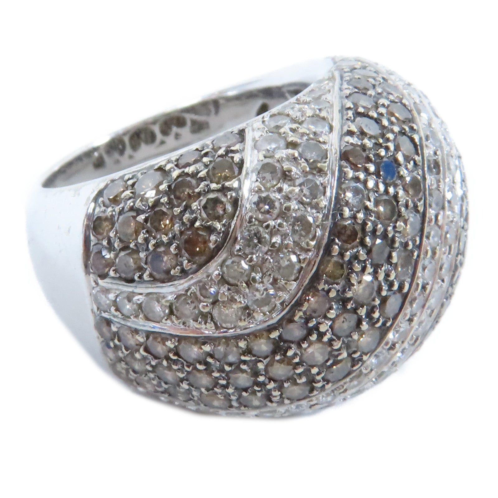 JEWELRY 18K白金Ring鑽石戒指US#6.75