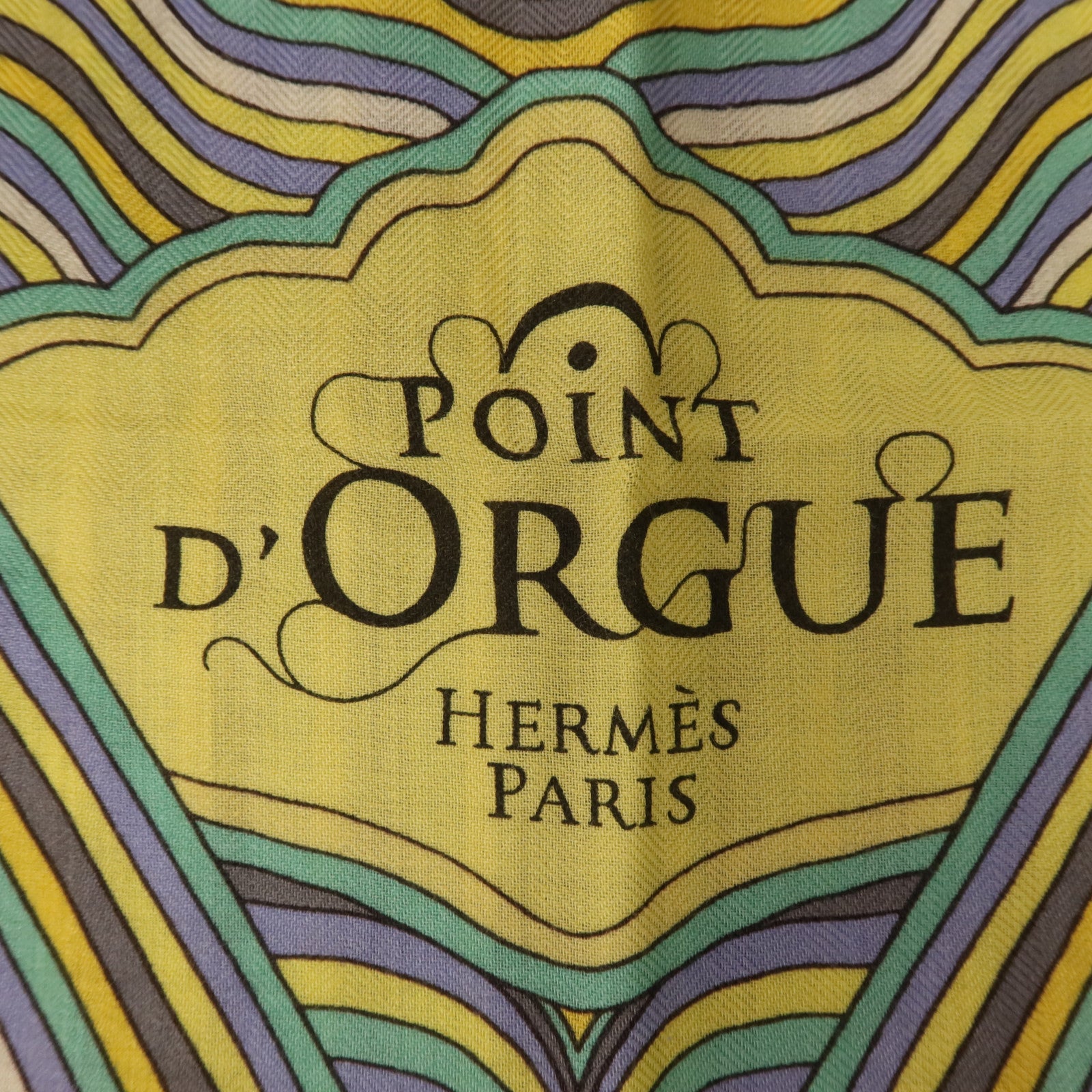 HERMES 羊絨/絲質Scarf圍巾