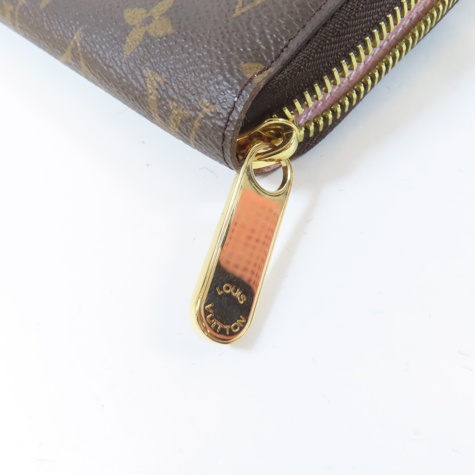 LOUIS VUITTON 【激減優惠】Monogram Zipper Long Wallet錢包啡色