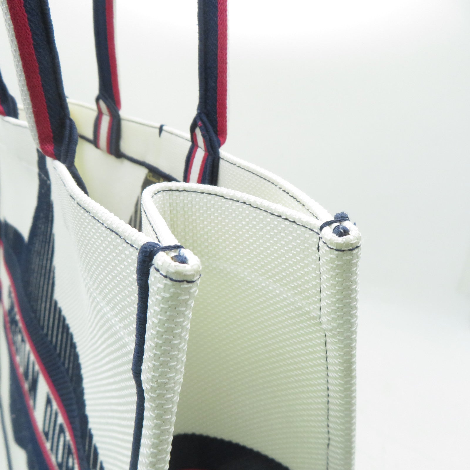 Dior 【激減優惠】帆布Book Tote Bag手挽袋藍色/白色