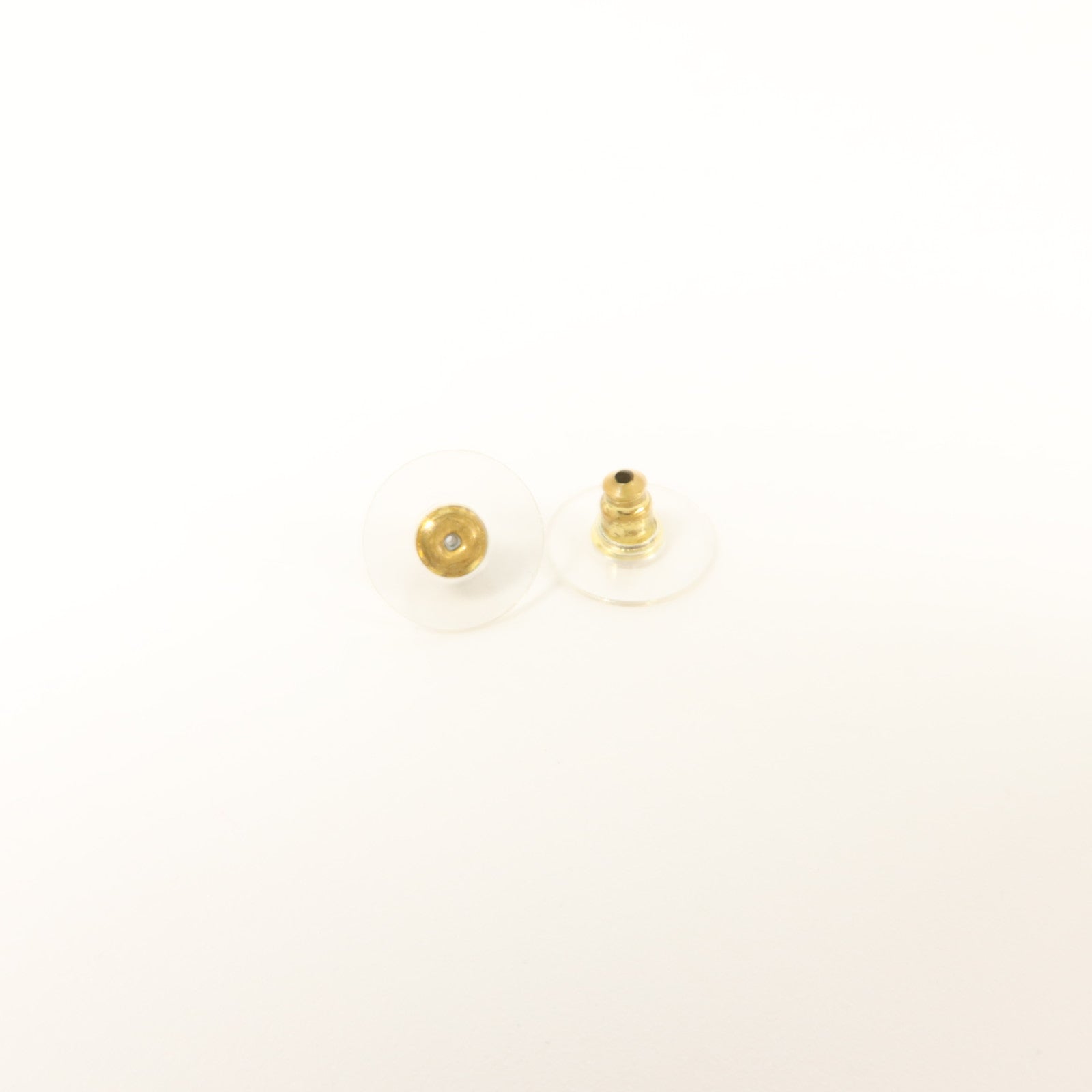 CHANEL 金屬/水晶Pierced Earring耳環