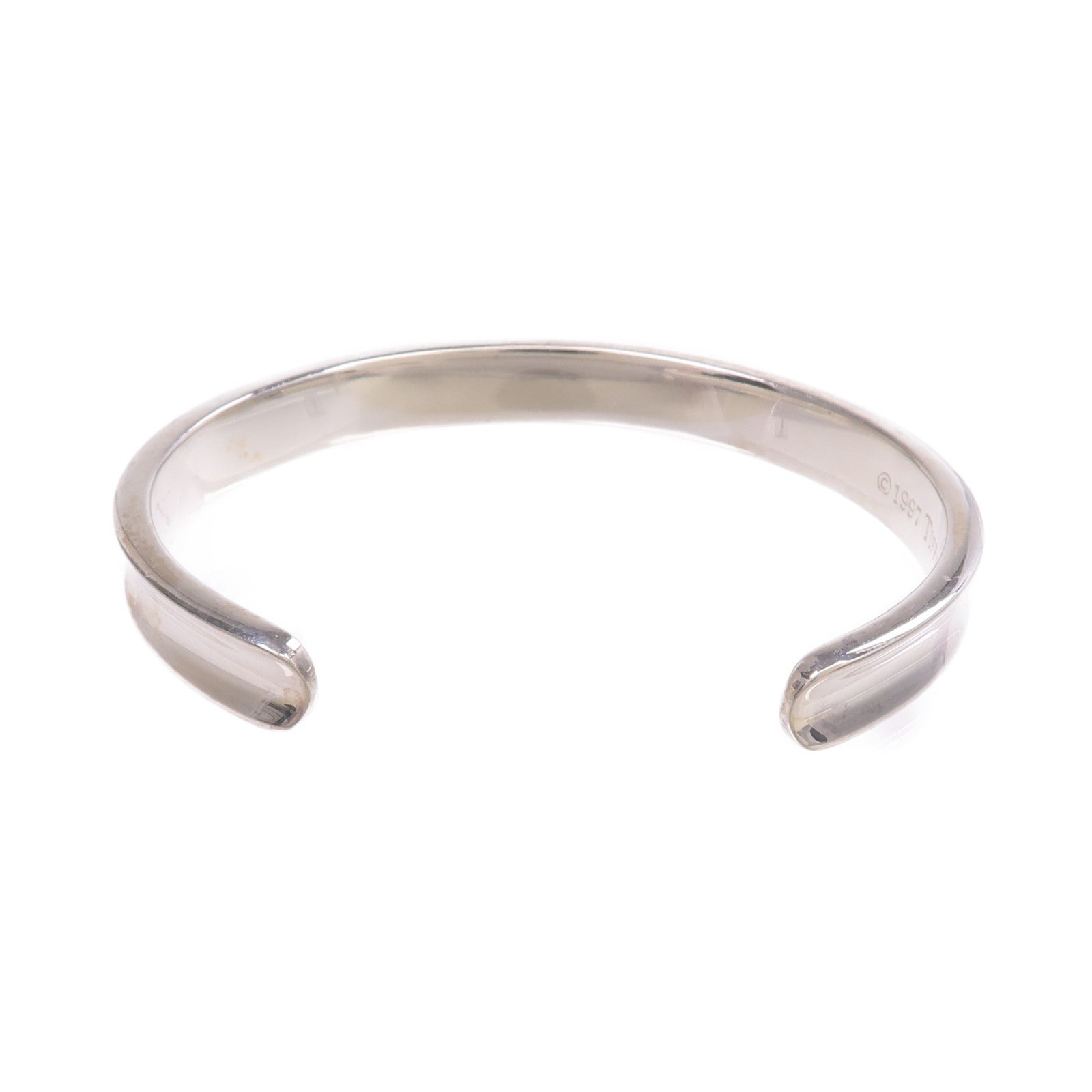 TIFFANY＆CO 925純銀Open Bangle/Bracelet手鐲