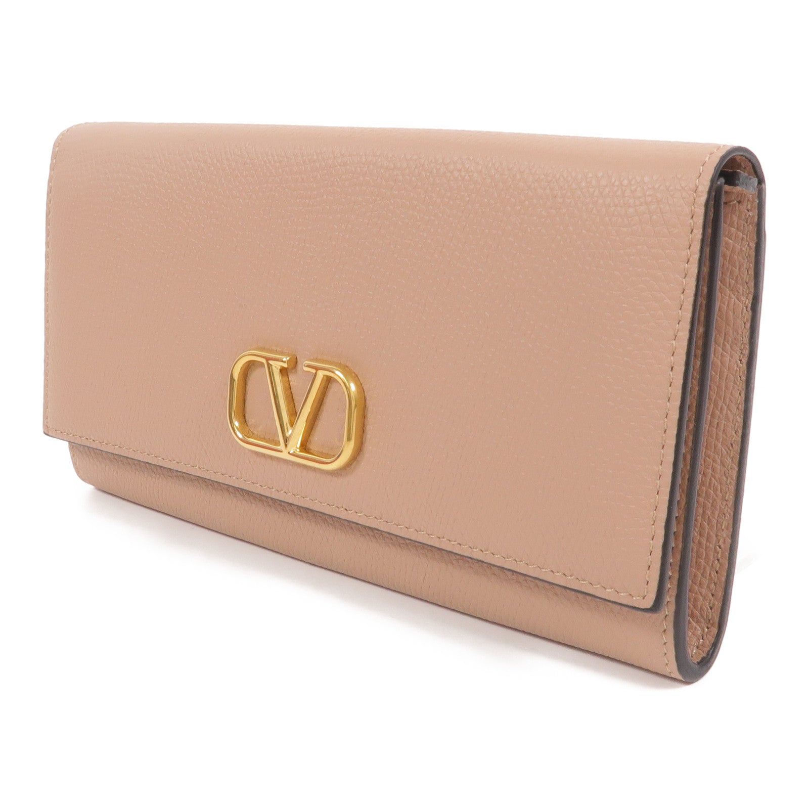 Valentino 牛皮皮革VLogo Signature Long Wallet長錢包