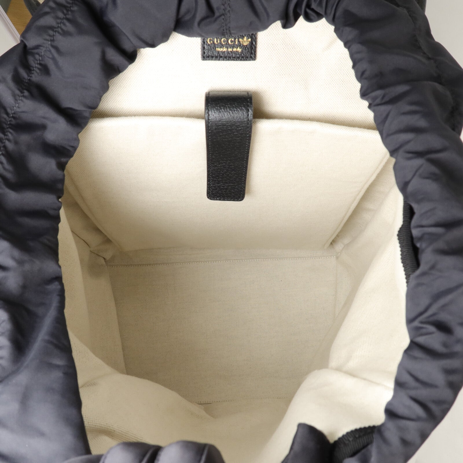 GUCCI 塗層帆布Gucci x Adidas Backpack背包