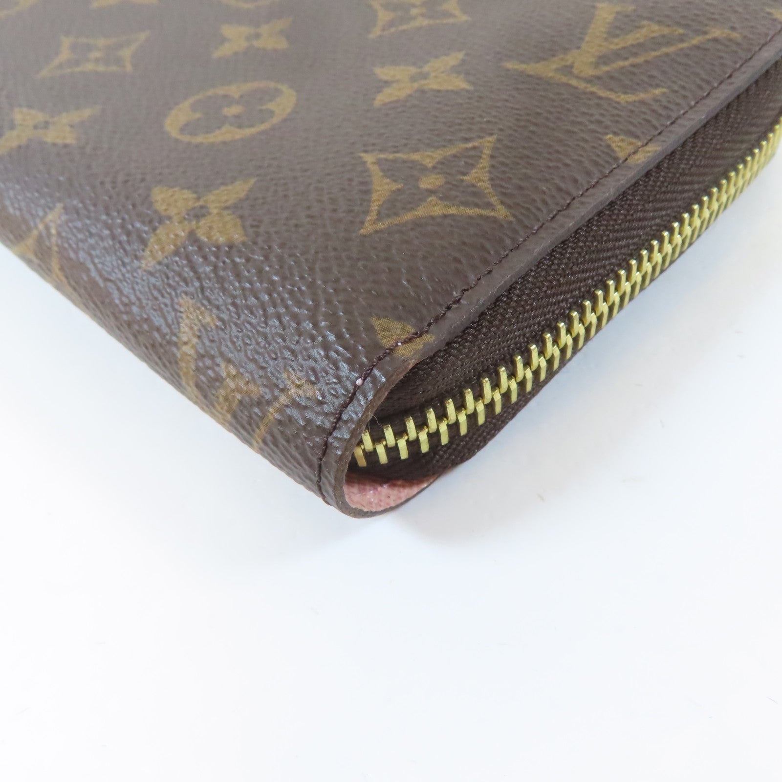 LOUIS VUITTON 【激減優惠】Monogram Zipper Long Wallet錢包啡色