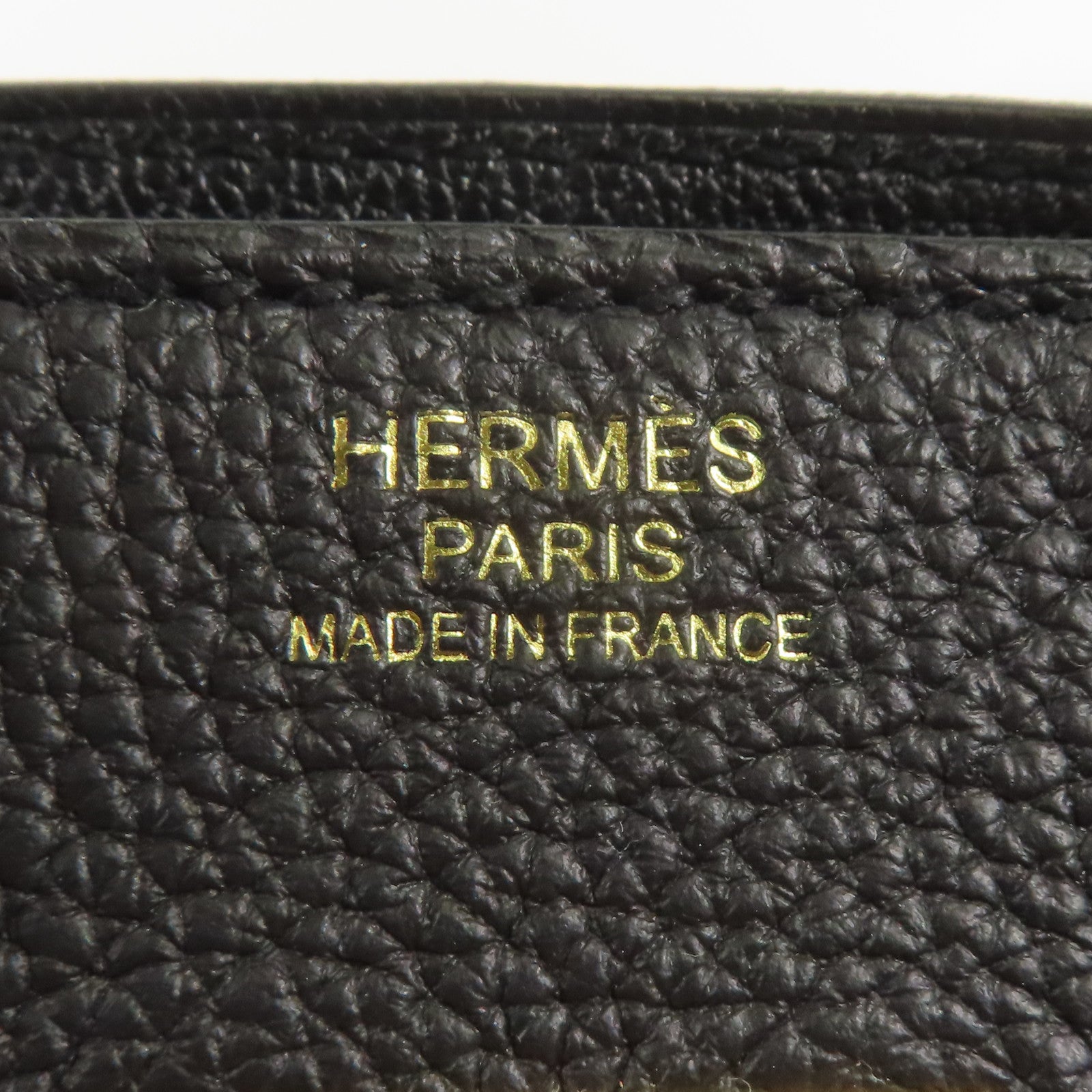 HERMES Togo皮革Birkin 30金扣手挽袋Black