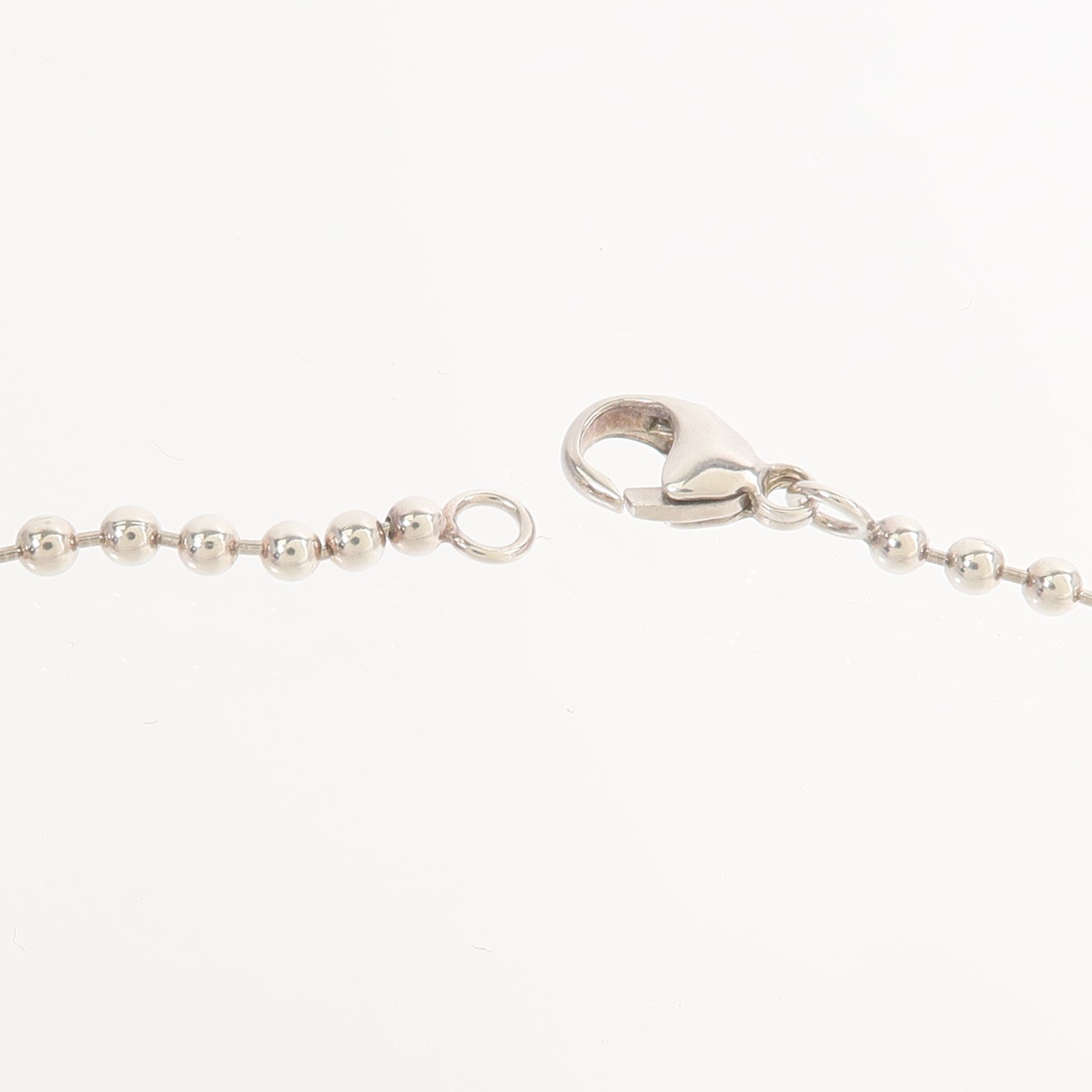 TIFFANY＆CO 925純銀Infinity Cross & Key Necklace項鍊