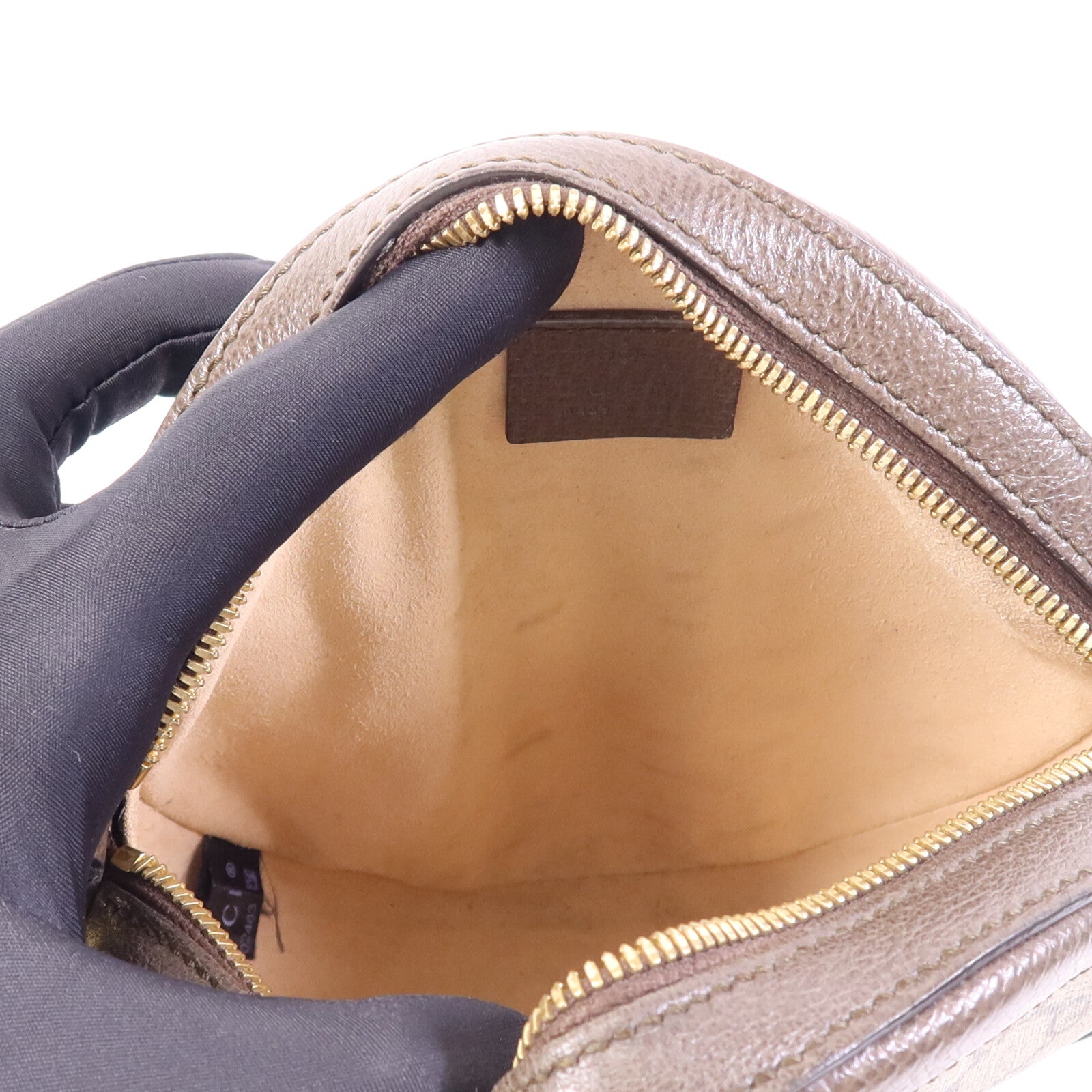 GUCCI 帆布Ophidia GG Mini金扣鏈帶肩背袋