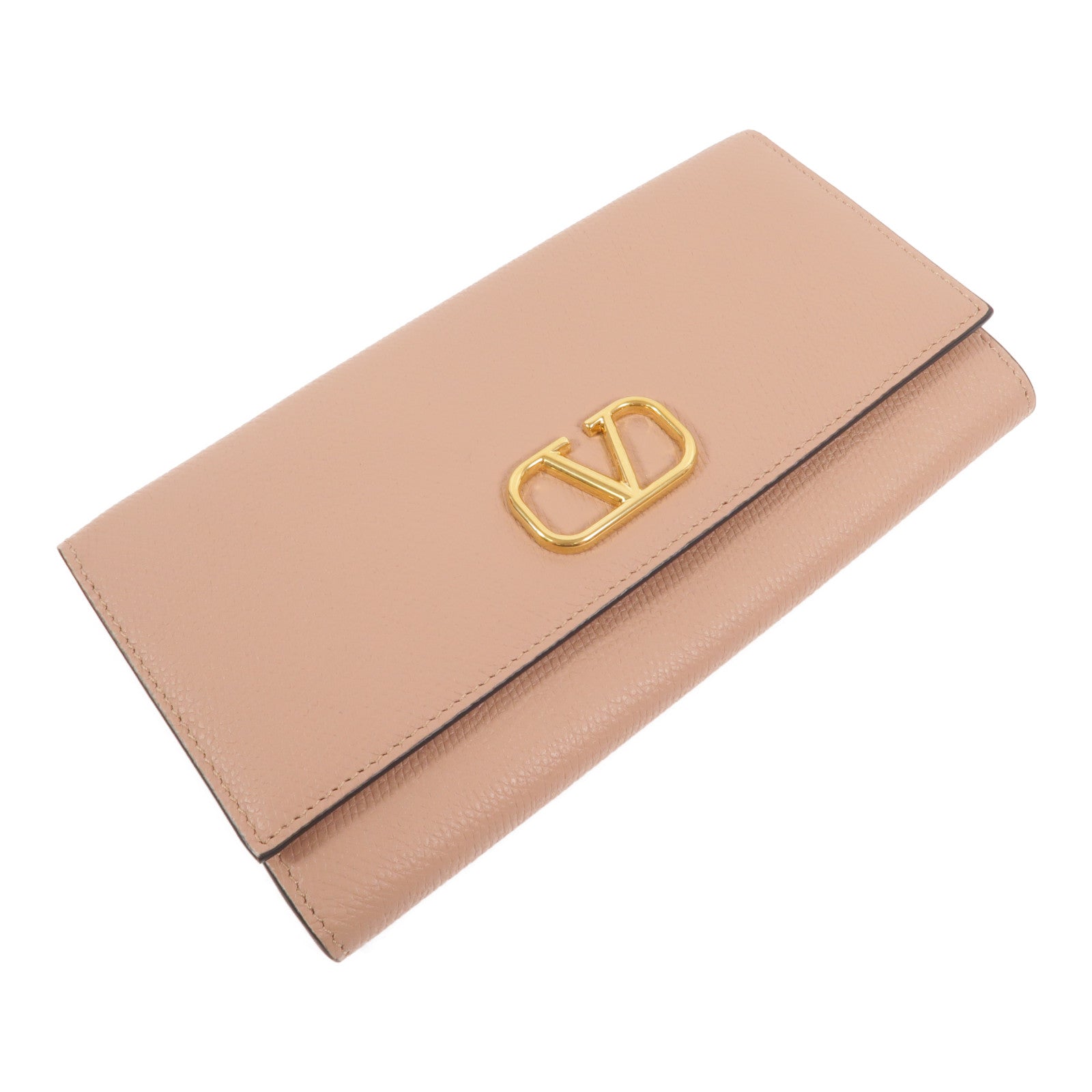 Valentino 牛皮皮革VLogo Signature Long Wallet長錢包