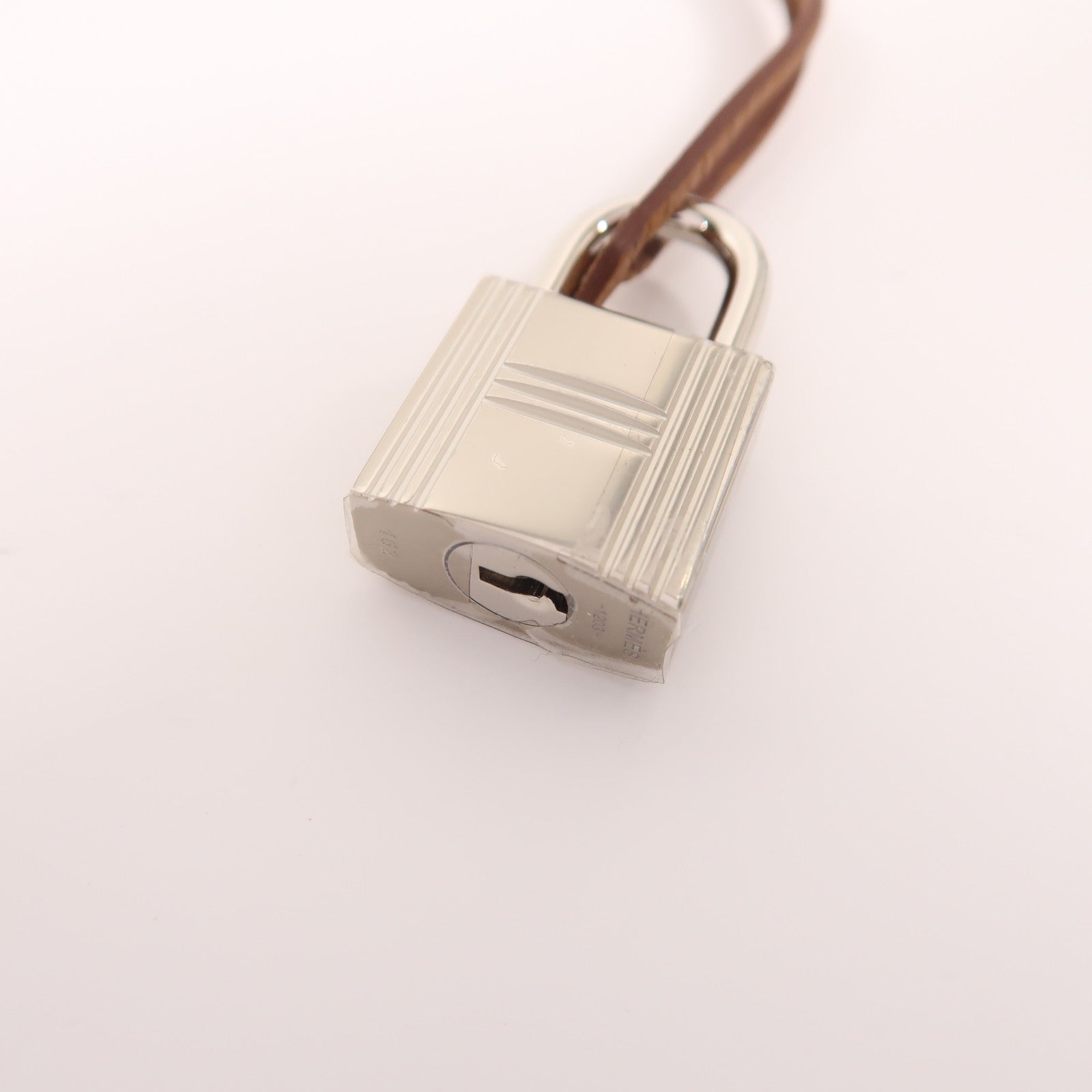 HERMES Clemence皮革Kelly 25銀扣手挽肩背兩用袋