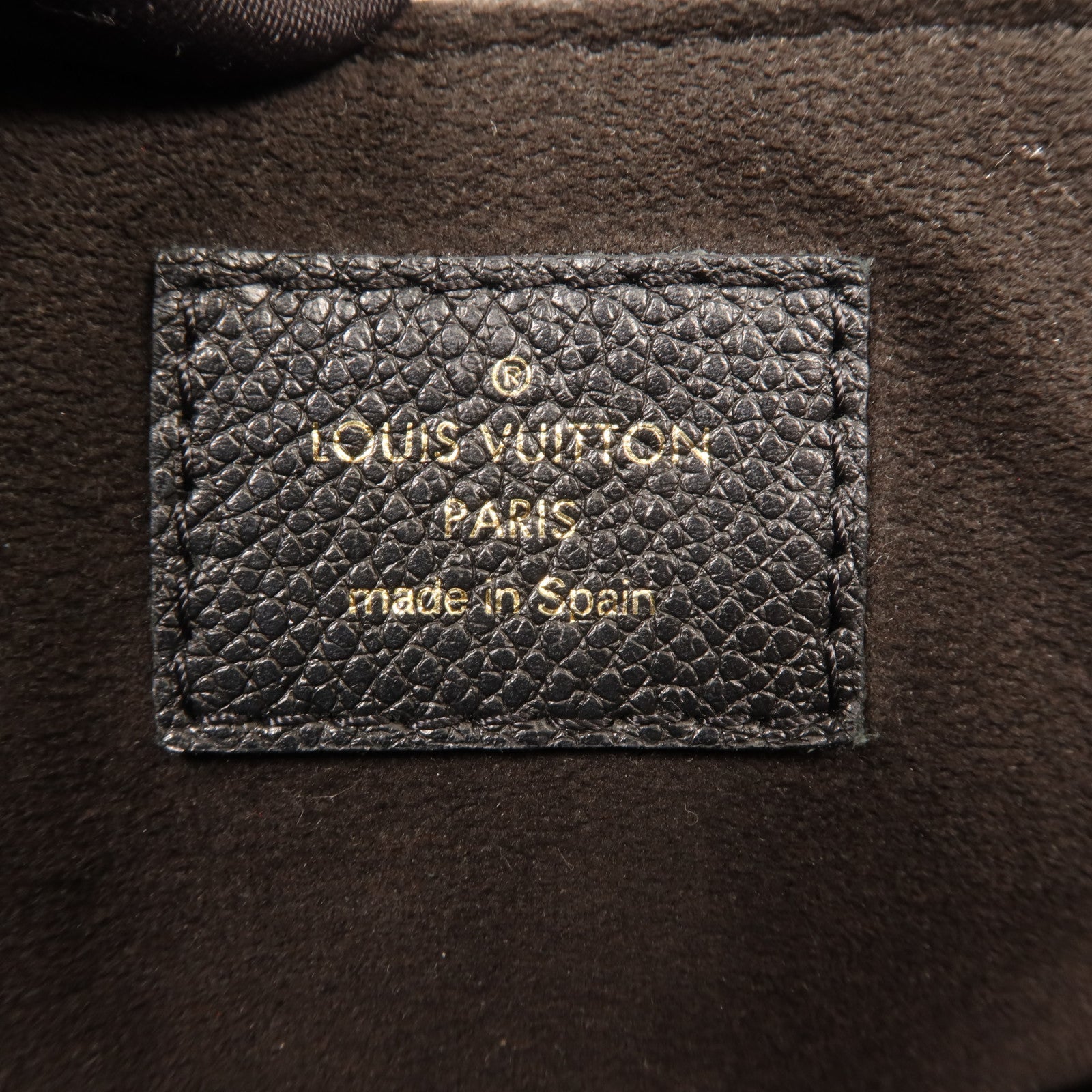 LOUIS VUITTON Monogram Empreinte Georges BB金扣手挽肩背兩用袋