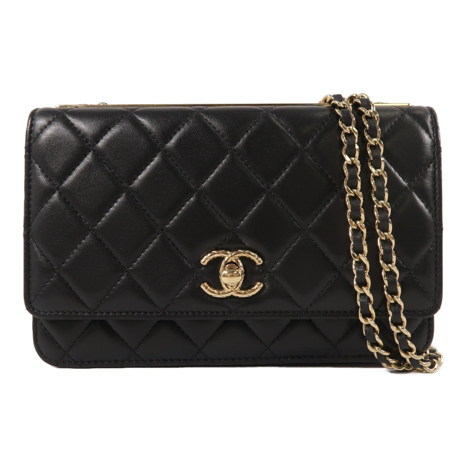 CHANEL 羊皮皮革Trendy CC鏈帶肩背袋