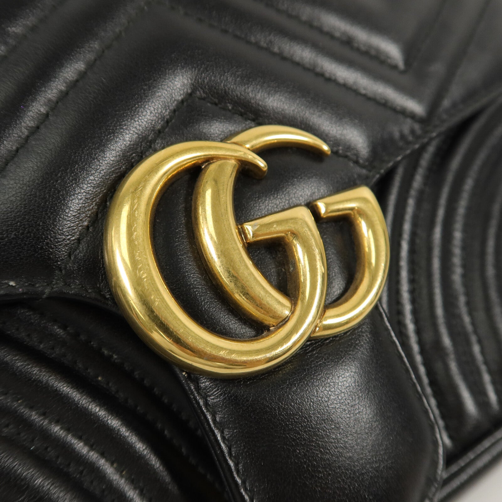 GUCCI GG Marmont Shoulder Bag鏈帶肩背袋