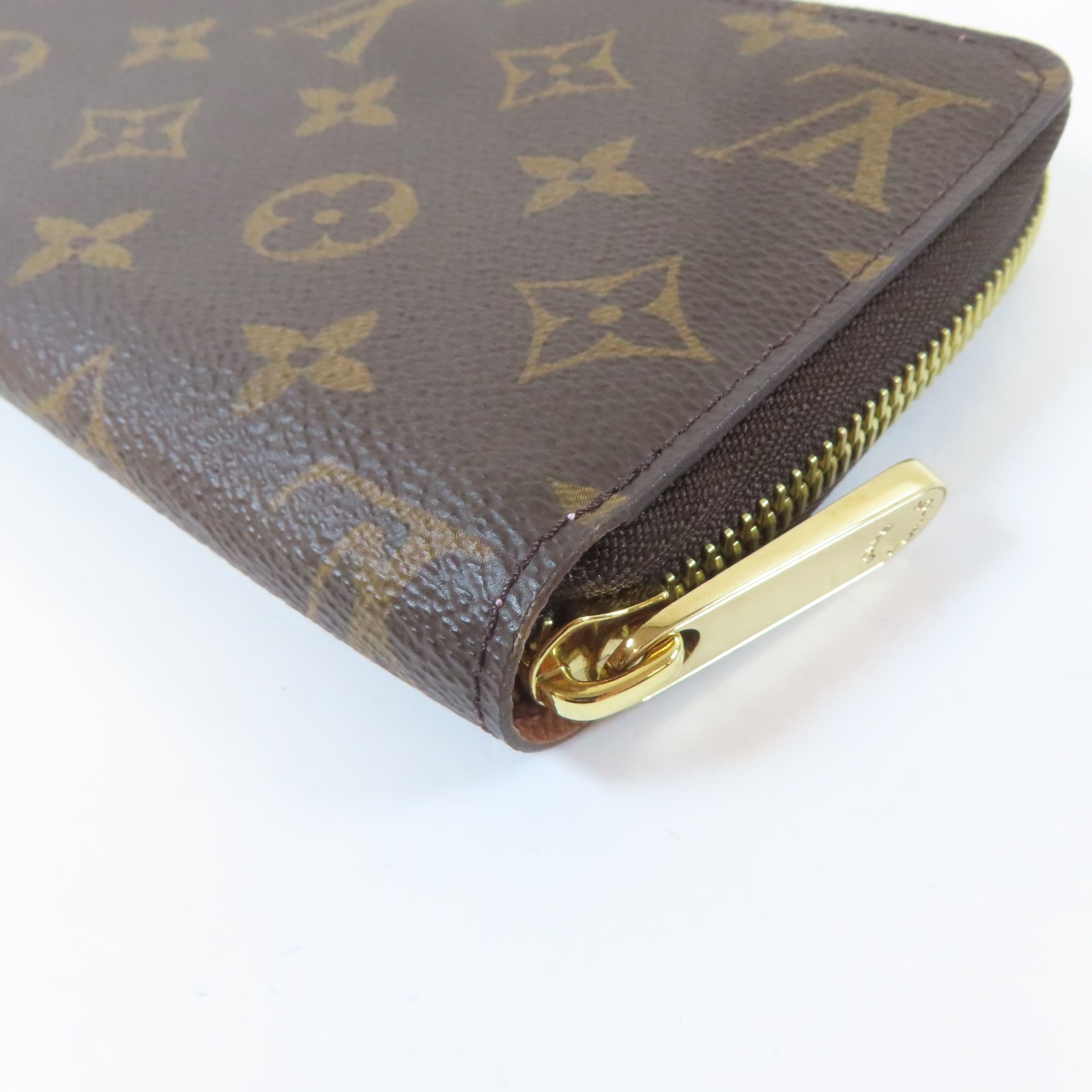 LOUIS VUITTON 【激減優惠】Monogram Zipper Long Wallet錢包啡色